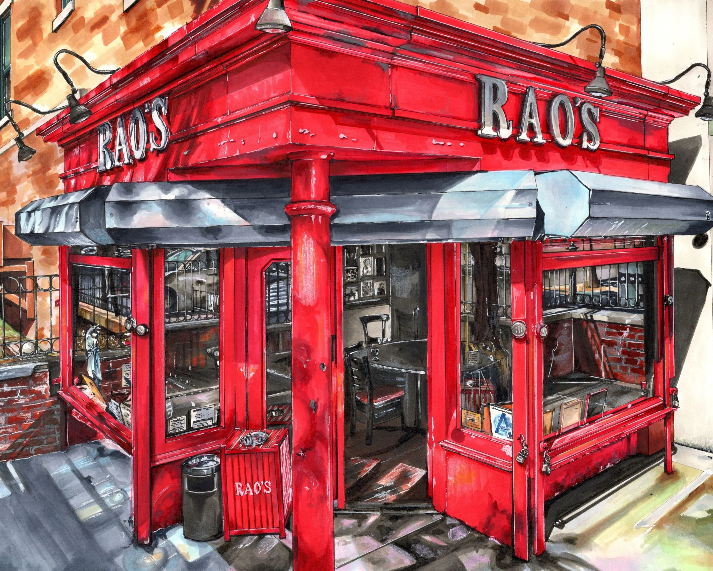 Rao's Italian Restaurant, East Harlem, New York City