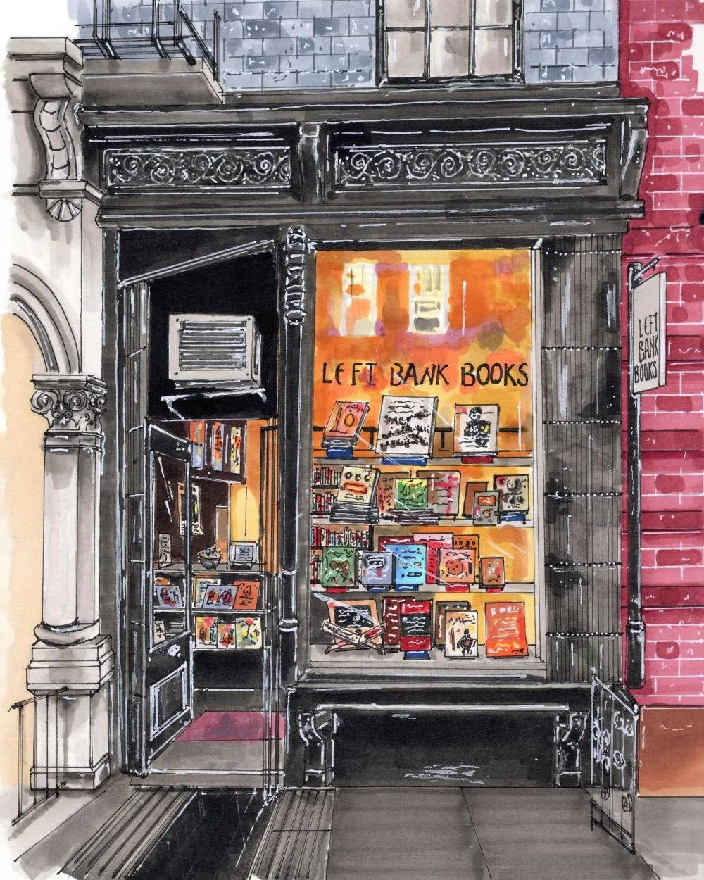 Left Bank Books, West Village, New York City