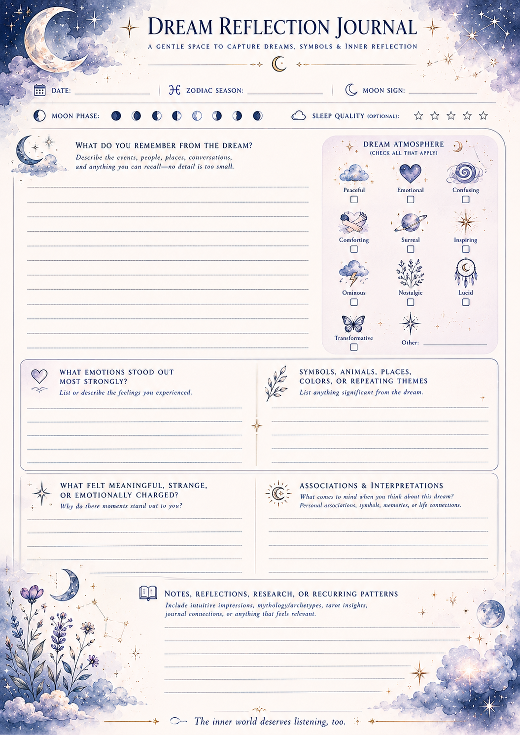 One-page Dream Journal.png