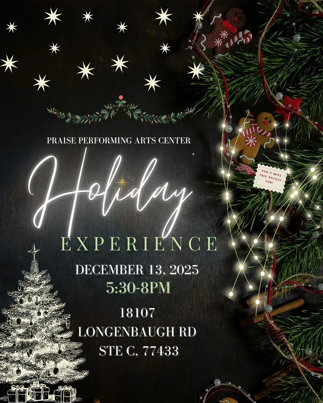 In a little over a week, we&rsquo;ll be partaking in some amazing holiday related fun! From food to dances, PPAC is bringing you an amazing Holiday Experience. Take a look at the menu filled with great food that will be outside during the event comin