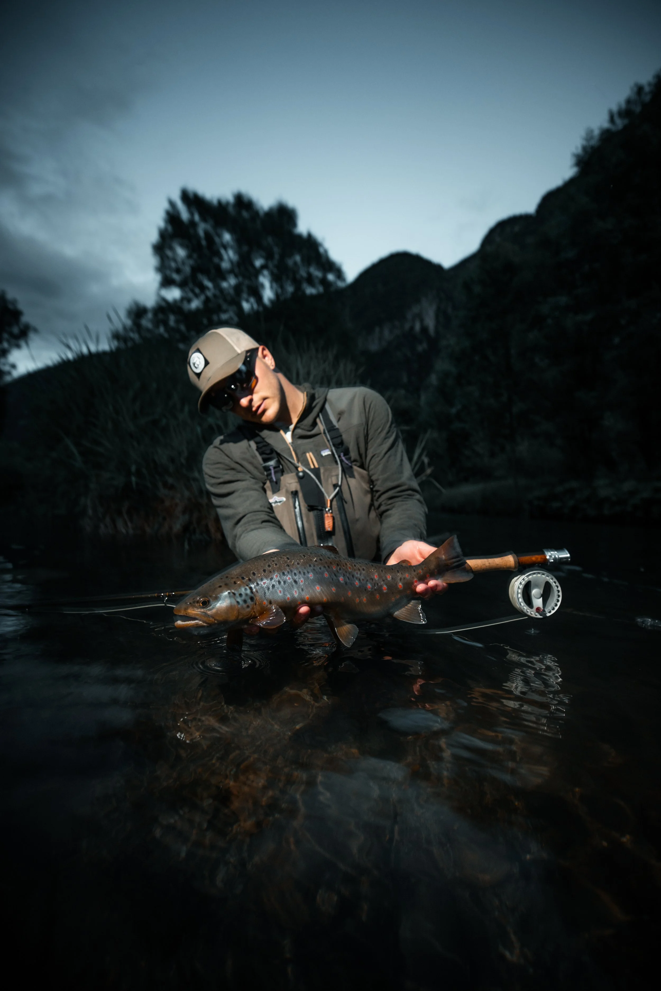 Stefano Fedrizzi, expert fishing guide in northern Italy 