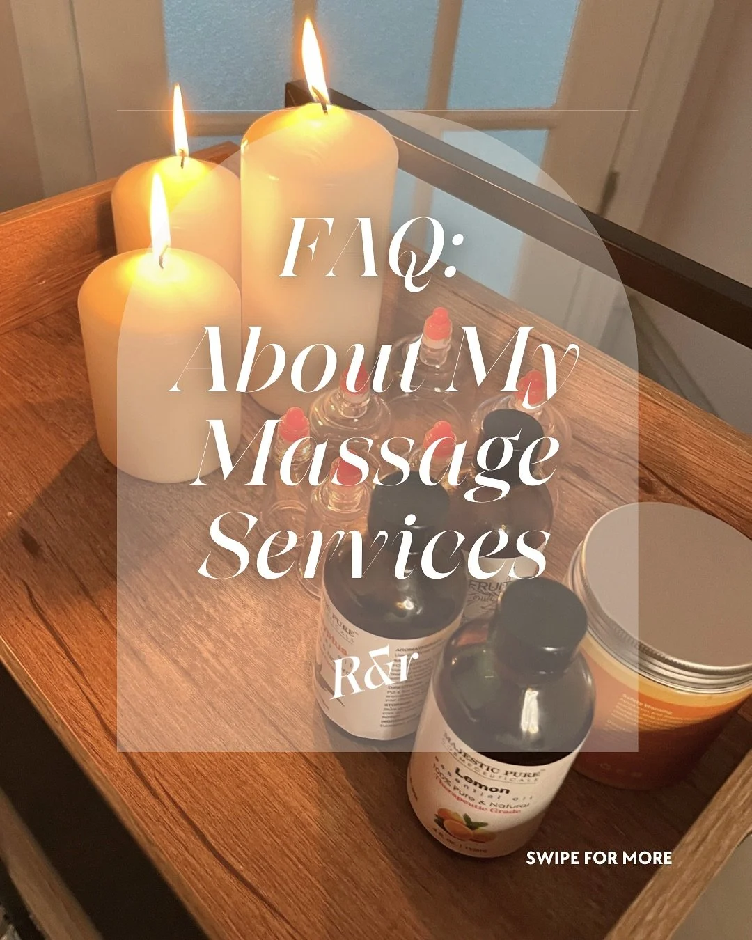 Got questions about massage therapy? You&rsquo;re not alone! 💆&zwj;♀️

I&rsquo;ve gathered some of the most frequently asked questions to help you understand what to expect and how I can best support your wellness journey. 

If you have any other qu