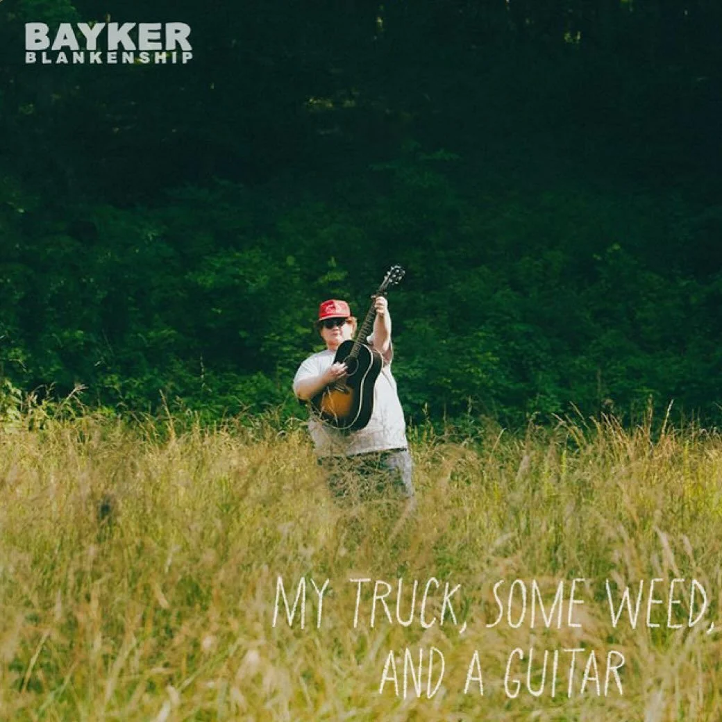 &ldquo;My Truck, Some Weed, and a Guitar&rdquo; by Bayker Blankenship out now! Co-written by @nickbailey