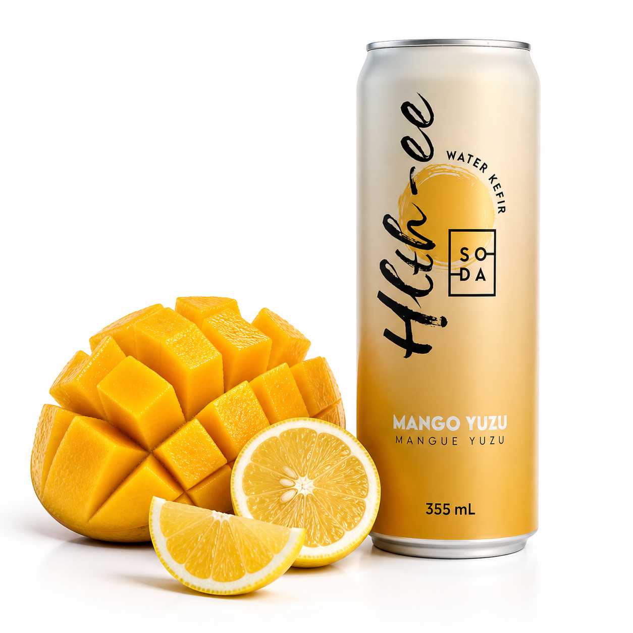 Hlthee-soda water kefir-mango yuzu-benefits