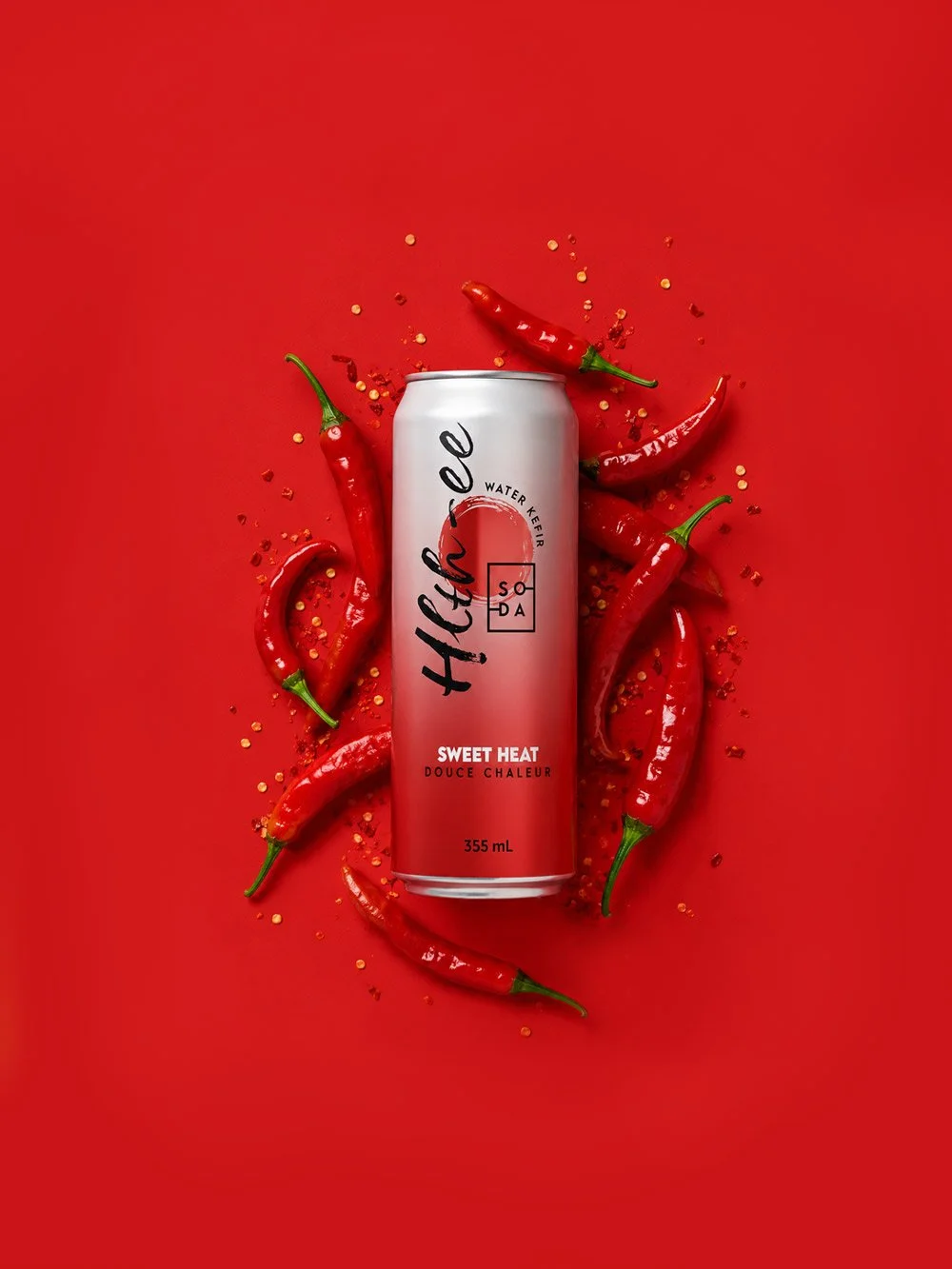 sweet chili hlthee soda explosion, Keep your gut happy with our SWEET CHILI Probiotic Soda