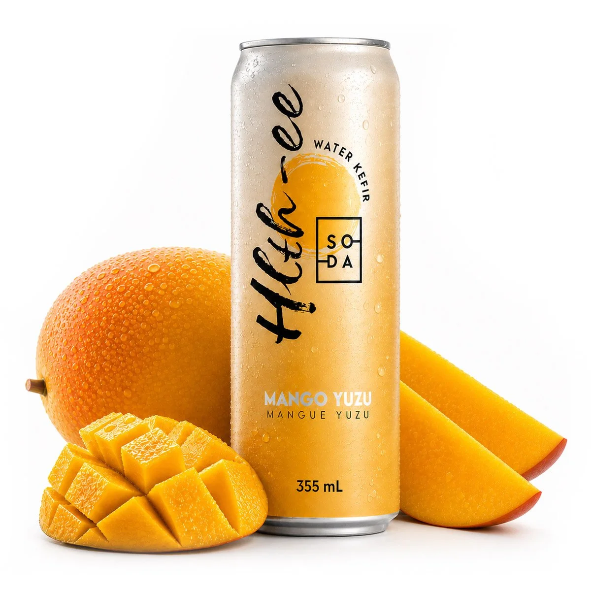Hlthee-soda-water-kefir-cans-shop-mango-yuzu
