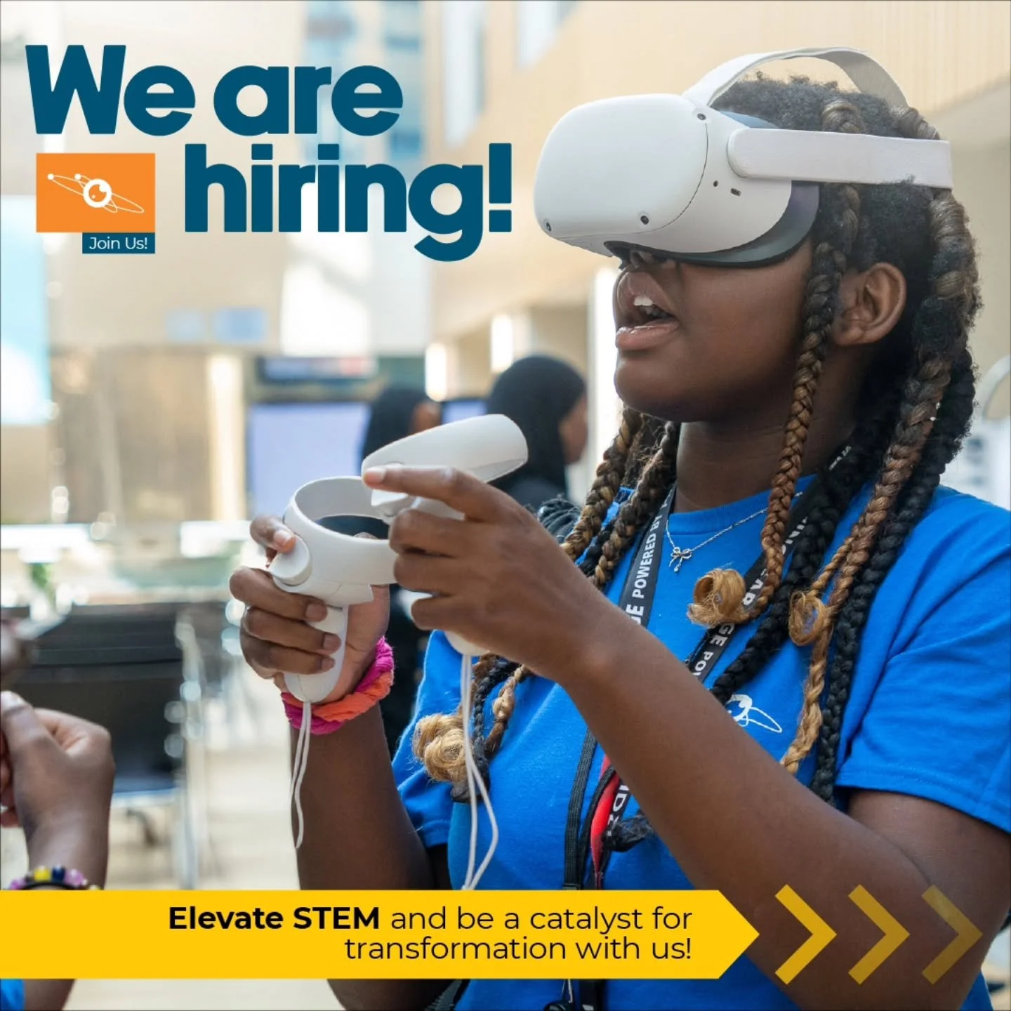 Advance #STEM equity. Inspire the next generation and expand access through transformative youth programs and community engagement initiatives that spark curiosity and foster confidence in youth.

We&rsquo;re hiring for roles across our Youth Program