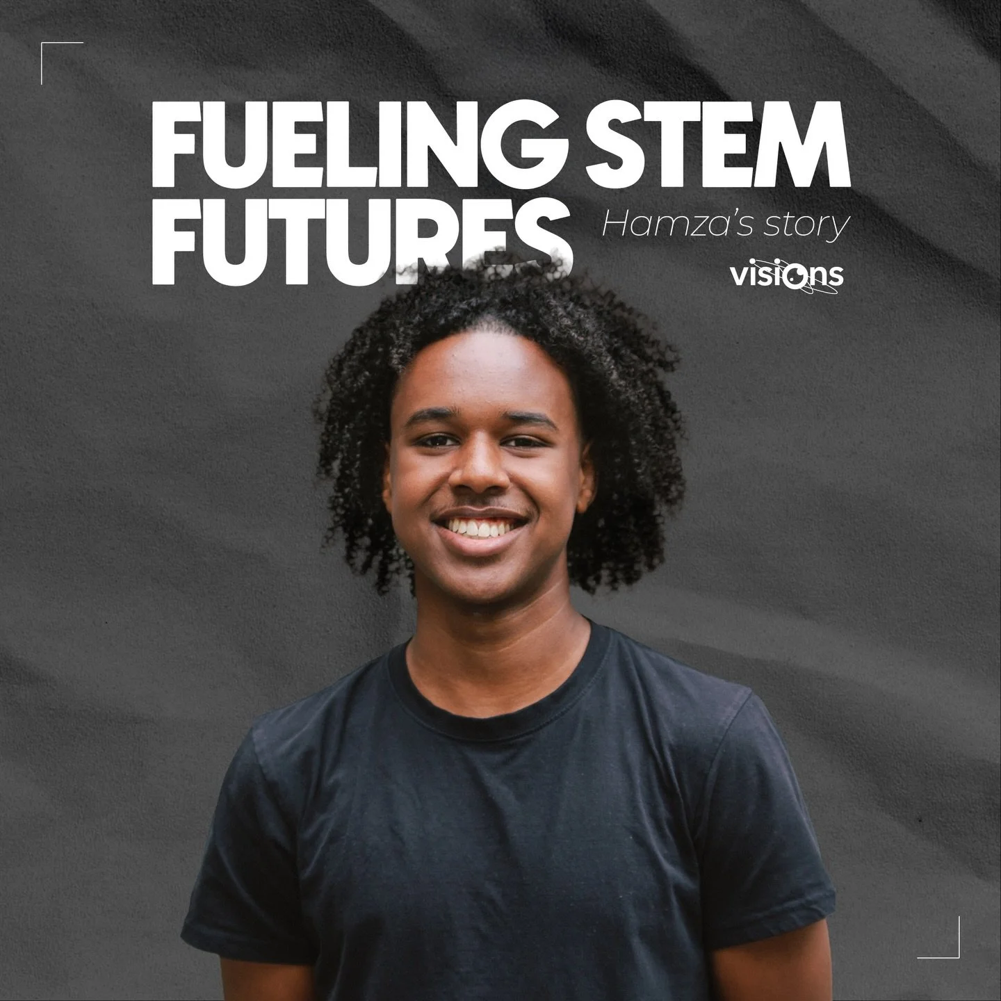 ✨ Every STEM journey begins with a single spark. Growing up in Dan Leckie, STEM was unfamiliar to Hamza until his friend Ilyas connected him with Visions of Science at 14. &ldquo;It was our trips [with Visions] to places like the ROM that really spar