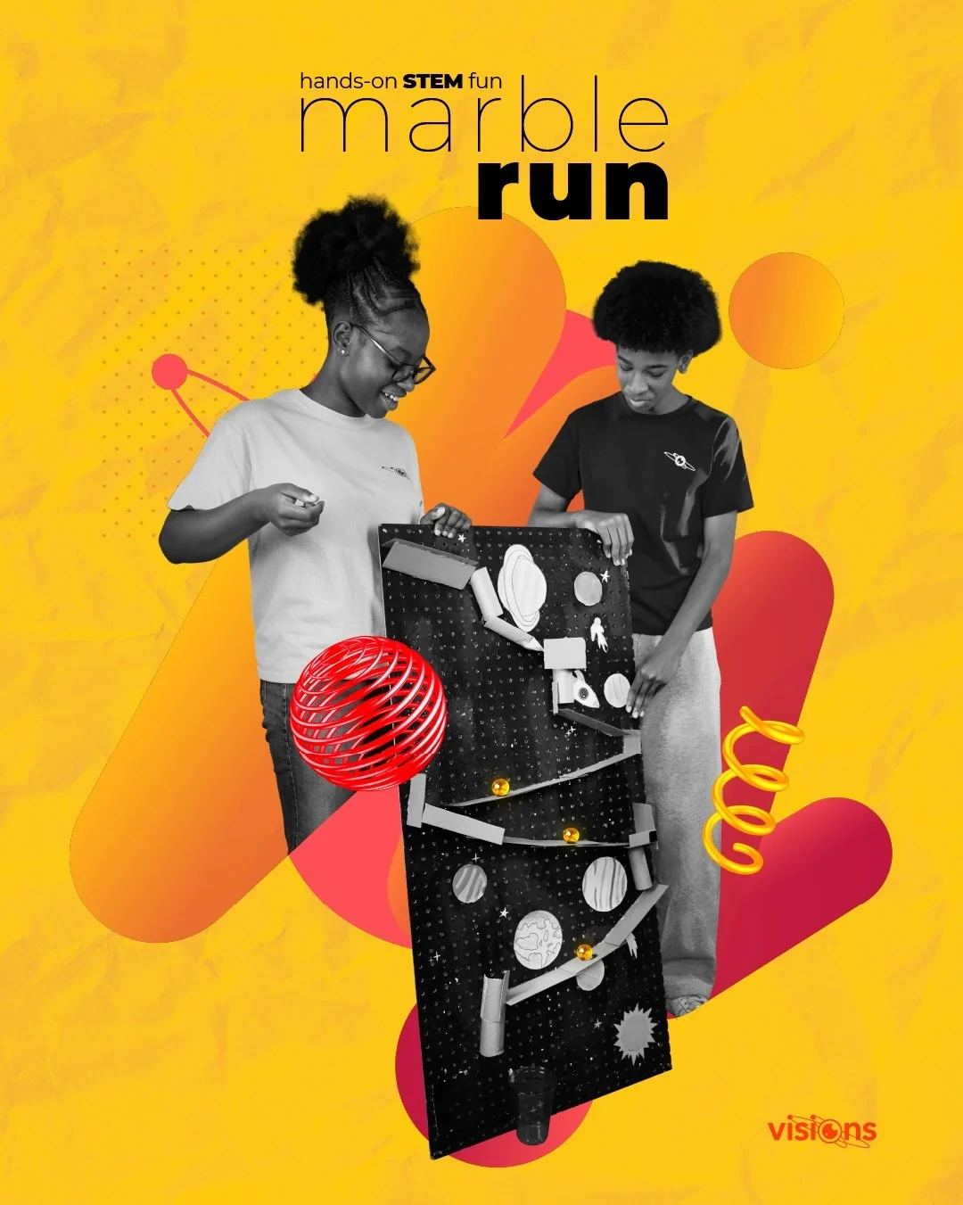 Let&rsquo;s start the new year with STEM In Action - highlighting some of our hands-on interactive STEM modules. 𝗙𝗶𝗿𝘀𝘁 𝘂𝗽: 𝗠𝗮𝗿𝗯𝗹𝗲 𝗥𝘂𝗻!

This hands-on activity engages participants to 𝗲𝘅𝗽𝗹𝗼𝗿𝗲 𝗹𝗶𝗻𝗲𝗮𝗿 𝗮𝗹𝗴𝗲𝗯𝗿𝗮 basics a