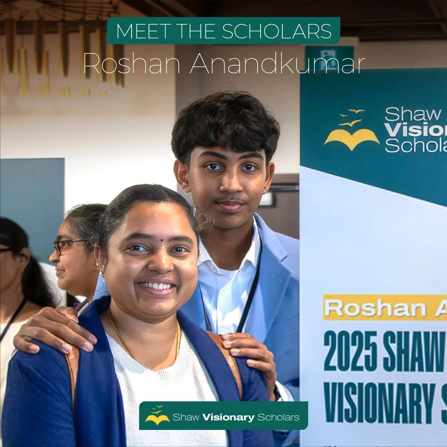 Join us as we introduce our first cohort of 𝗦𝗵𝗮𝘄 𝗩𝗶𝘀𝗶𝗼𝗻𝗮𝗿𝘆 𝗦𝗰𝗵𝗼𝗹𝗮𝗿𝘀, featuring personal reflections from their scholarship kickoff day!

Meet Roshan, a grade 10 student who recently reconnected with Visions of Science last year. 