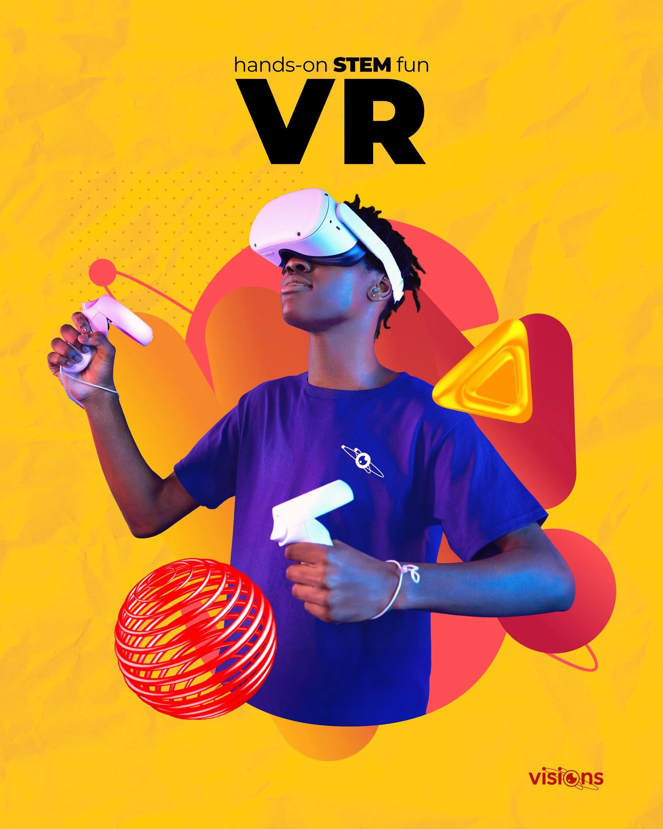 We&rsquo;re continuing our 𝗦𝗧𝗘𝗠 𝗶𝗻 𝗔𝗰𝘁𝗶𝗼𝗻 series, highlighting some of our hands-on interactive STEM tools. Next up: Virtual Reality! 🥽

This interactive activity engages youth in exploring immersive technology systems through hands-on d