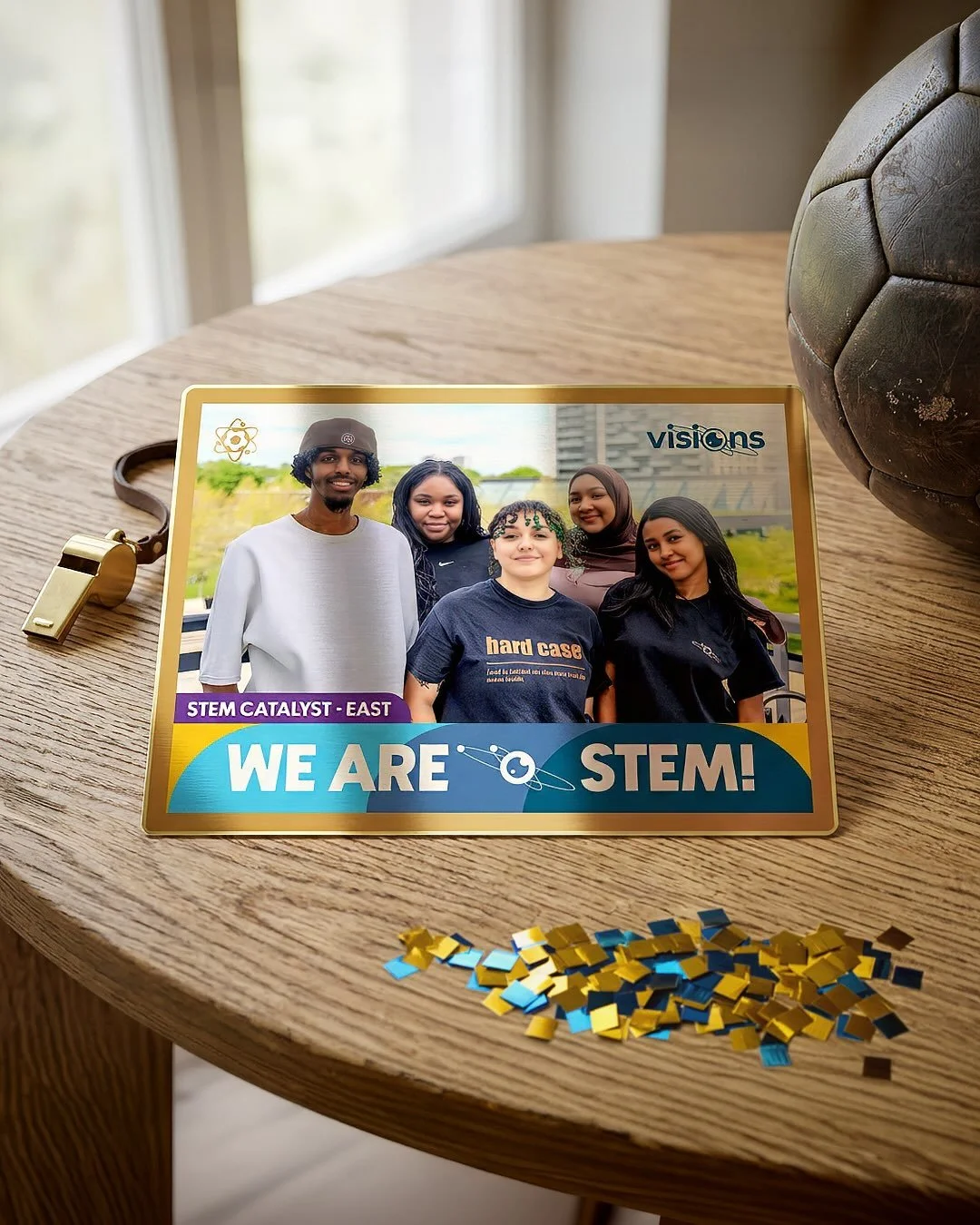 Meet the Visions Summer Teams: Catalyst East is entering the summer season with a strong lineup and a game plan built for success. Combining creativity, leadership, and hands-on STEM expertise, this squad knows how to keep the momentum going both on 