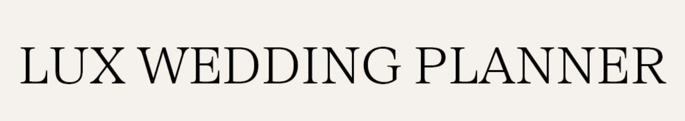 Lux Wedding Planner | UK luxury wedding planner in the Midlands
