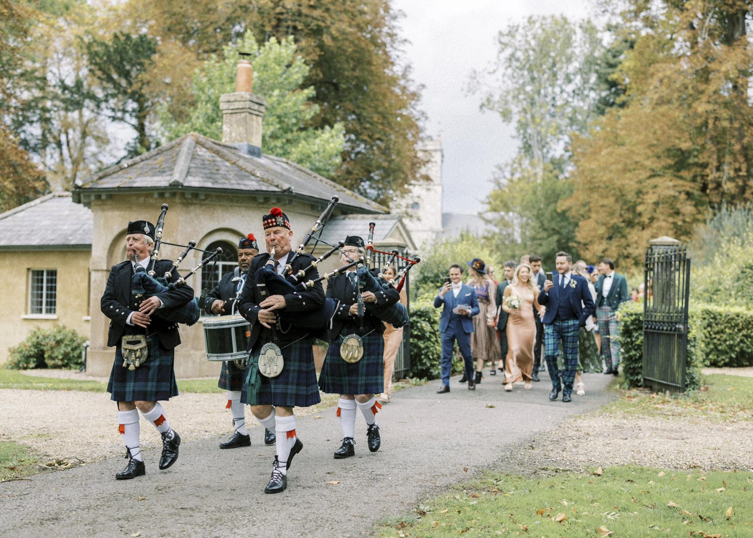 Scottish Heritage Meets English Elegance: A Romantic Wedding at St Giles House, Dorset