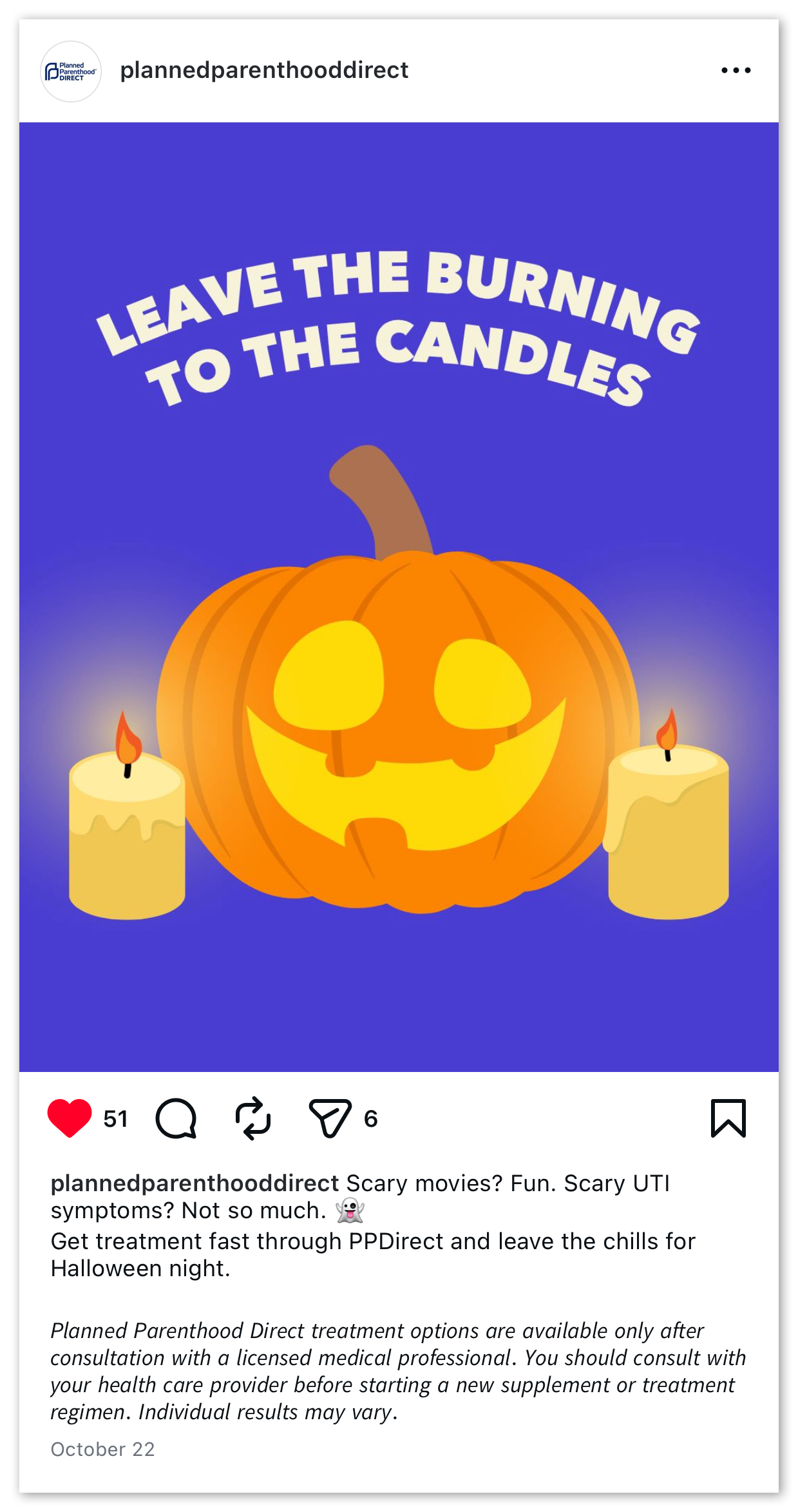 leave the burning to the candles UTI - transparent.png