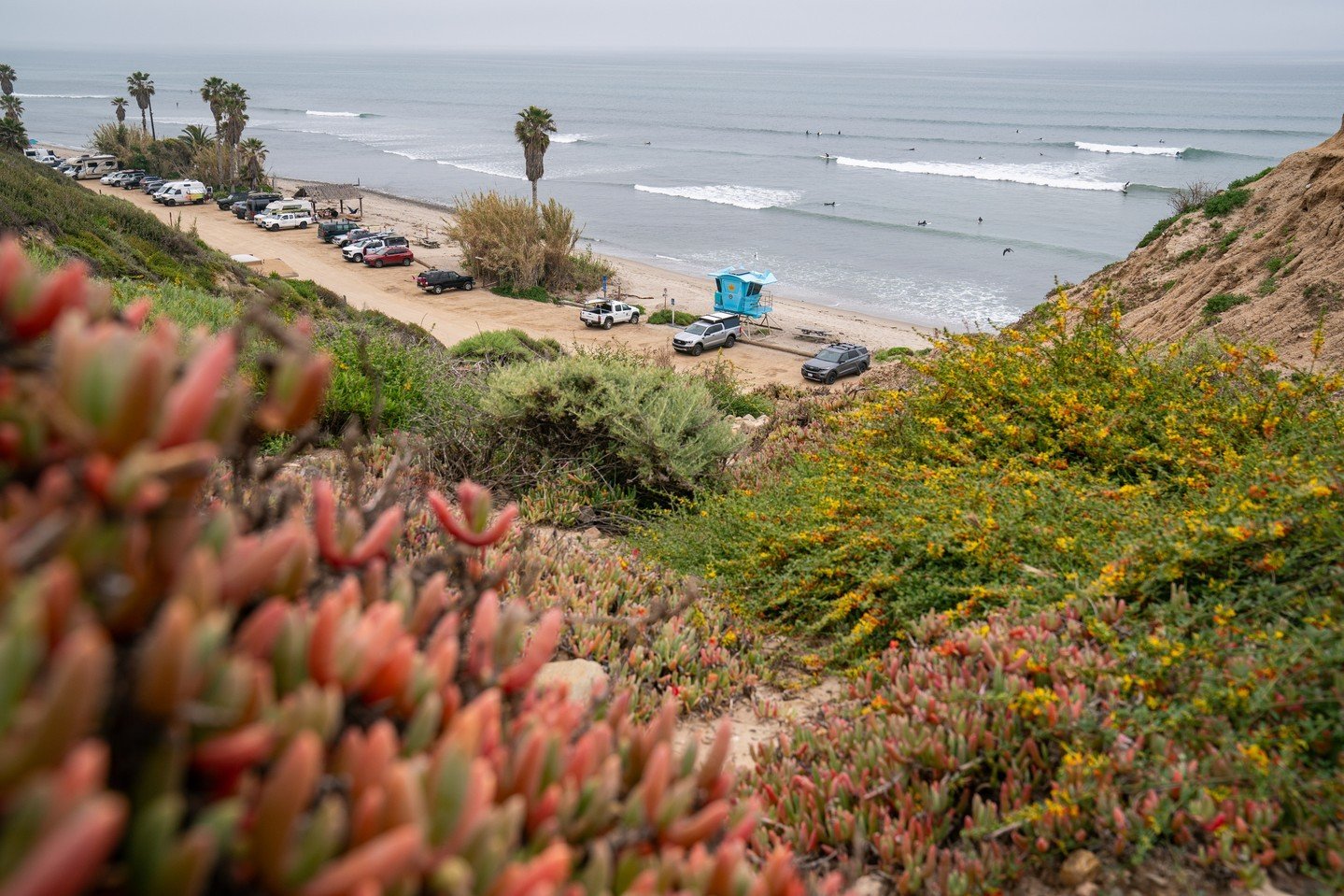 Just in time for the first legit run of south swells this season, the parking lot at San Onofre is now reopened. The lower lot at San O had been closed since a powerful El Ni&ntilde;o storm washed out the road in February. Repairs included rebuilding