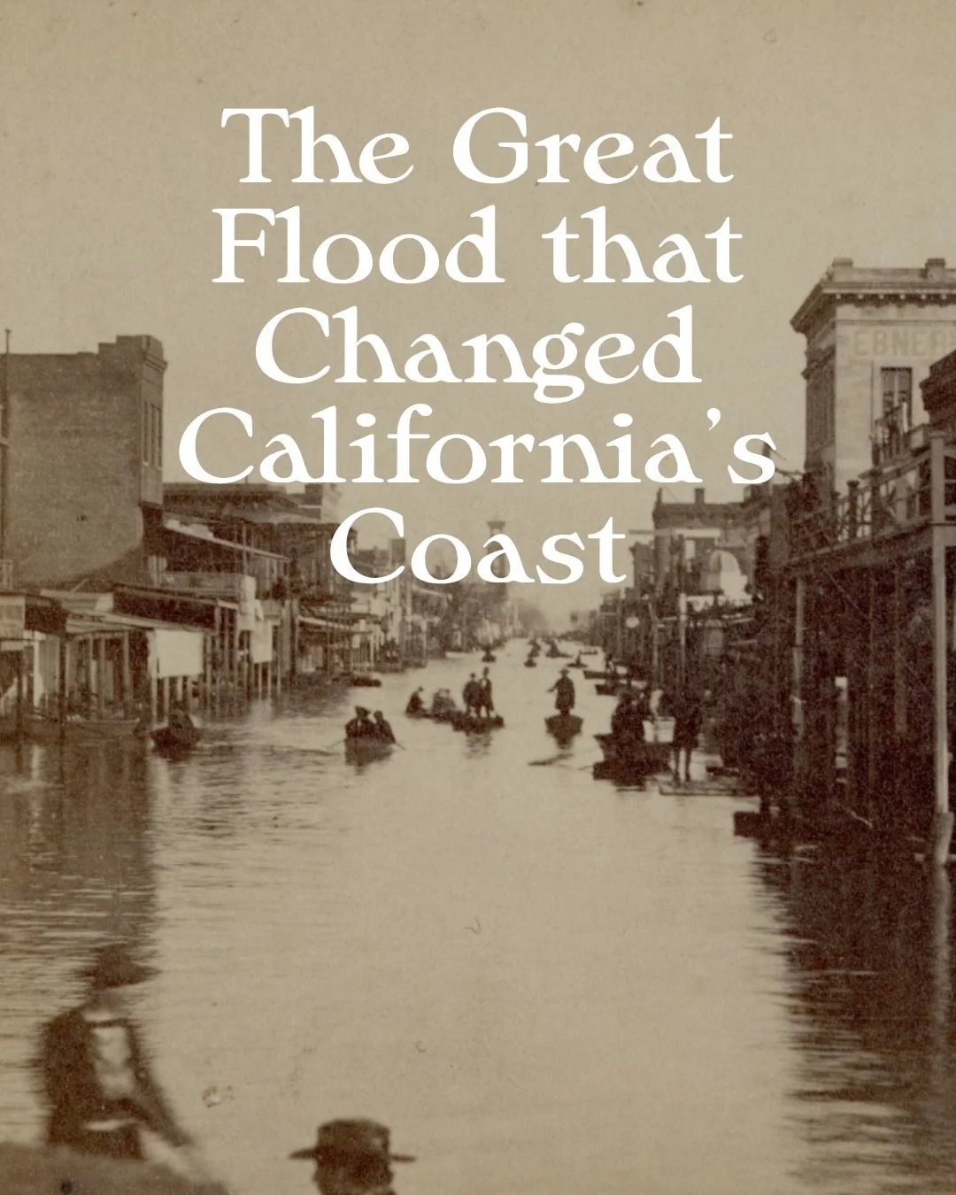 History suggests that every 200 years we get storms that reshape our landscape. Its been 162 years since the last megaflood. Are we due?