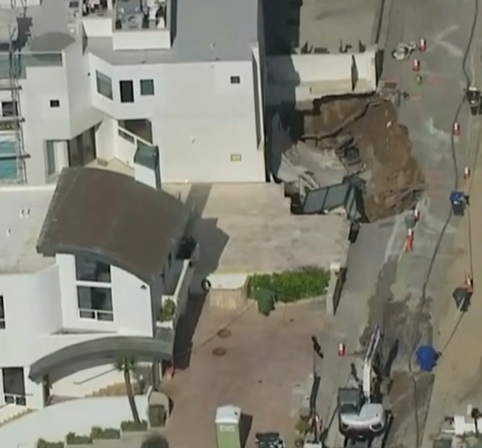 Even Nicolas Cage's Driveway Isn't Safe From This Storm Season