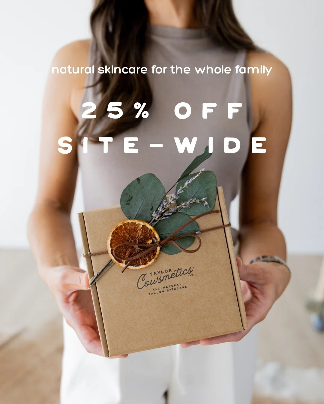 25% off ends Sunday! Our last sale of the year!! Perfect stocking stuffers for everyone on your list! ✔️🫶 Give the gift of clean products this year! 🎄

#taylorcowsmetics #tallowskincare #tallowbeauty organicwhippedtallowskincare grassfedtallow tall