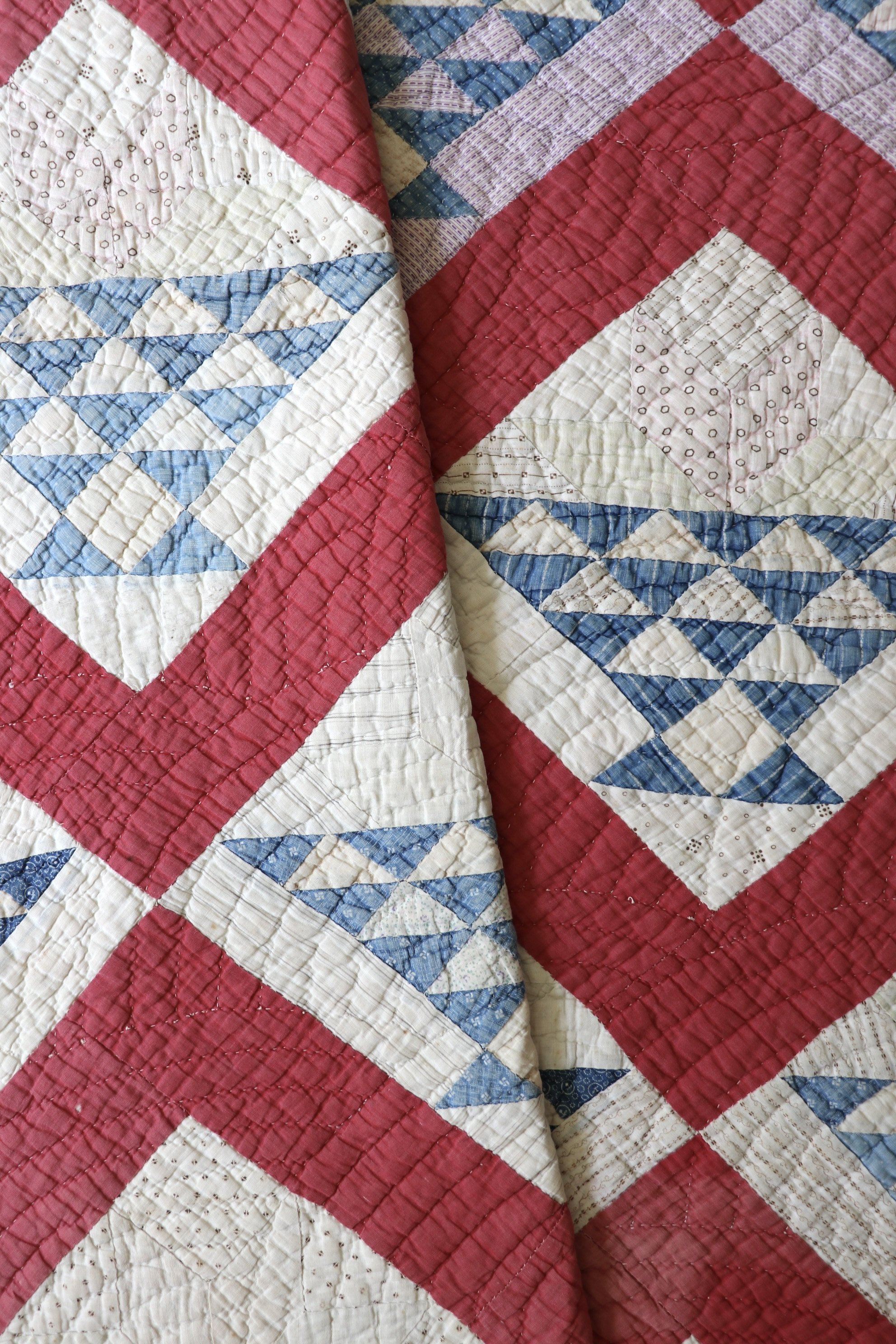 #6. Flower Basket Heirloom Quilt Circa 1880-1900