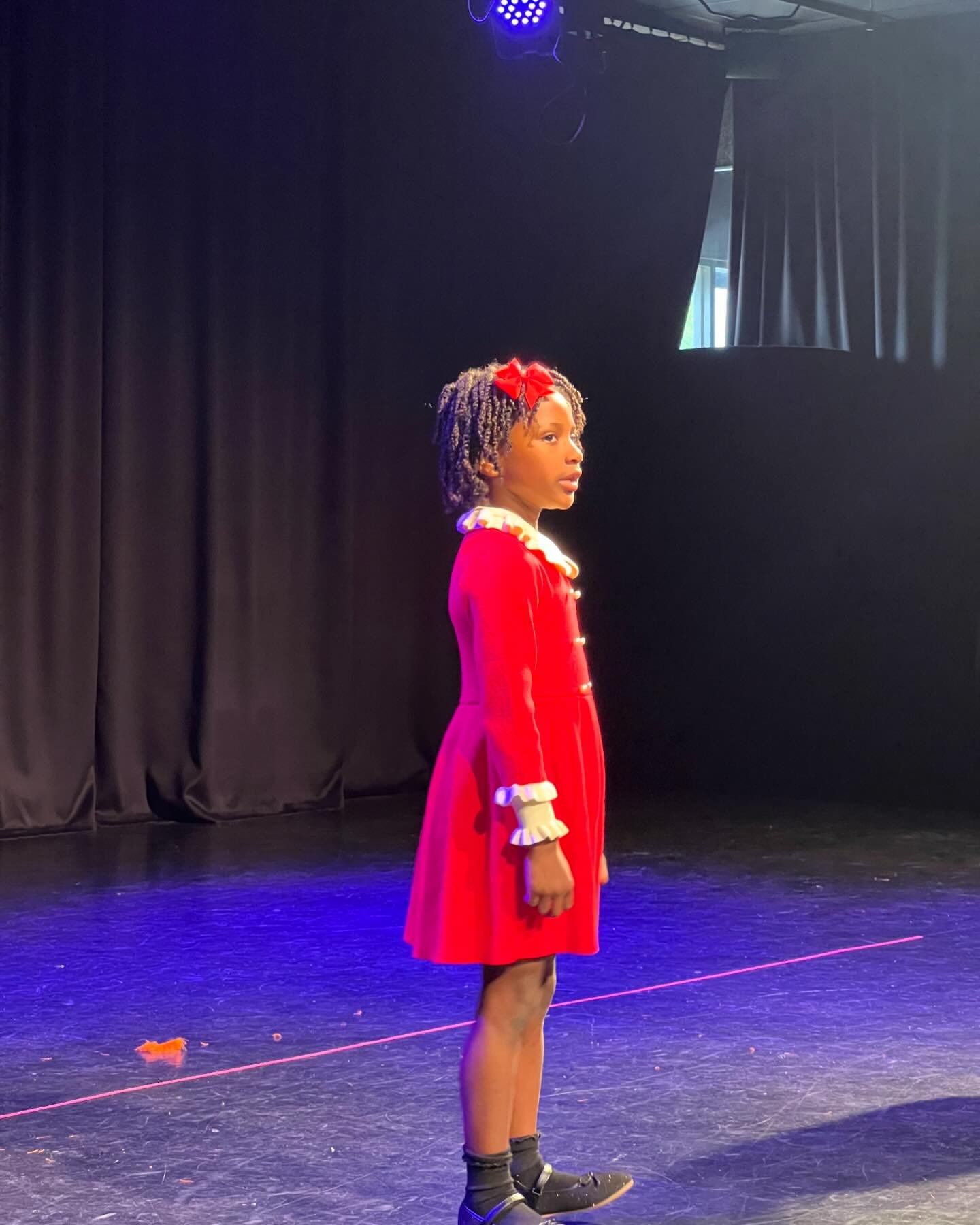This courageous, fierce, talented girl, y&rsquo;all! My goddaughter put her heart and soul into performing the role of Annie. It was a sweet, lighthearted version of the play in which nearly every role, including Miss Hannigan and Daddy Warbucks, wer