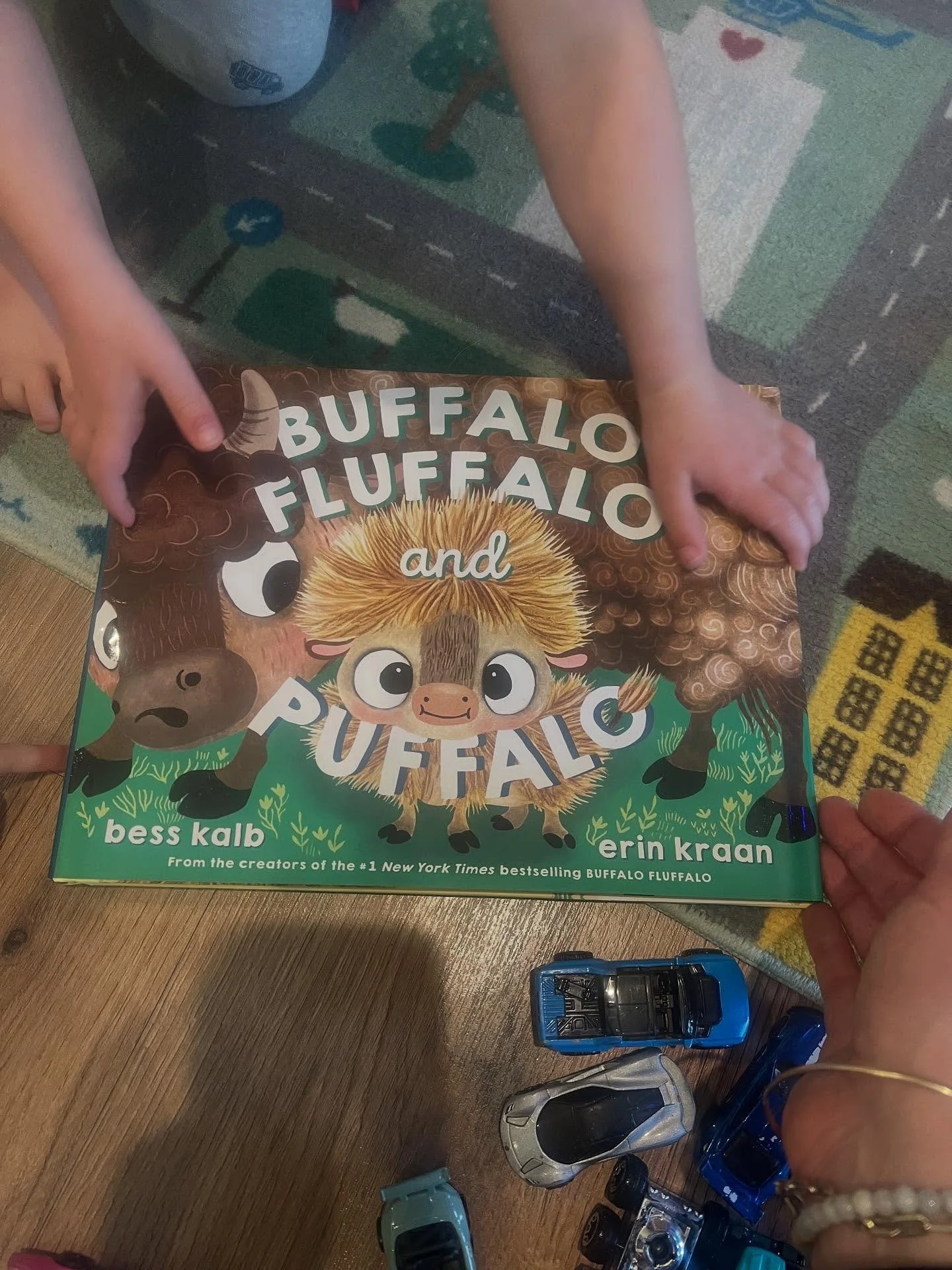 Wednesday&rsquo;s new book was a new release from what has become a twin favorite character: Buffalo Fluffalo. In this sequel, old fluff has lots of friends and all is well until he&rsquo;s awakened by a persistent cry. The sweetest story that captur