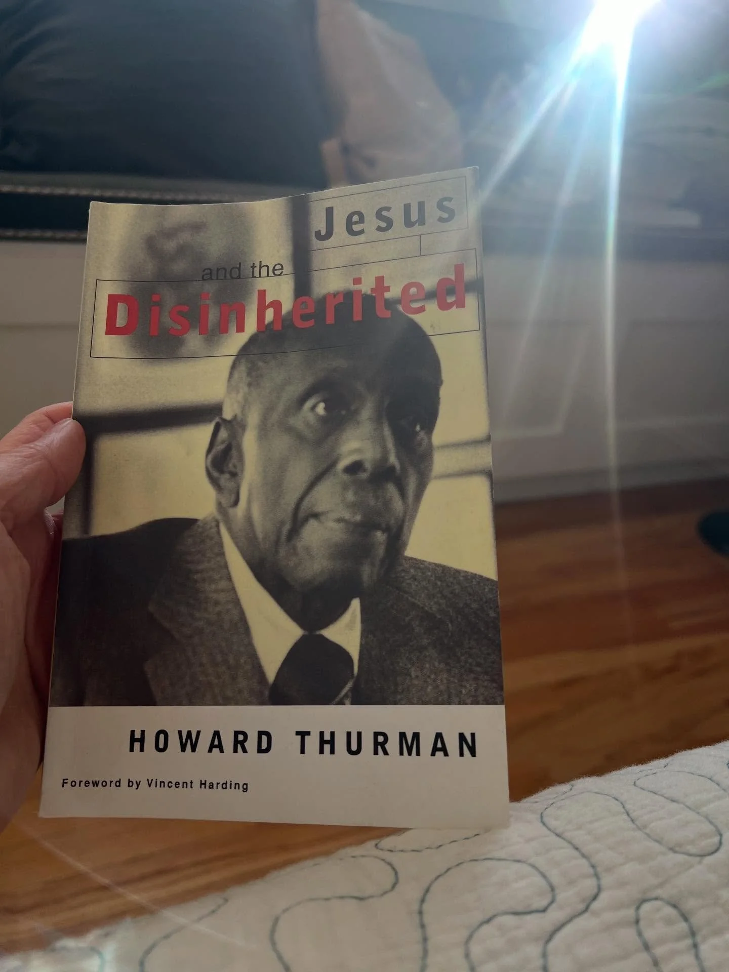 When Howard Thurman was very young, his mother took him outside to see Halley&rsquo;s comet. He was captivated and then asked her what would happen if it fell out of the sky? 

Her reply? &lsquo;Nothing will happen to us, Howard; God will take care o