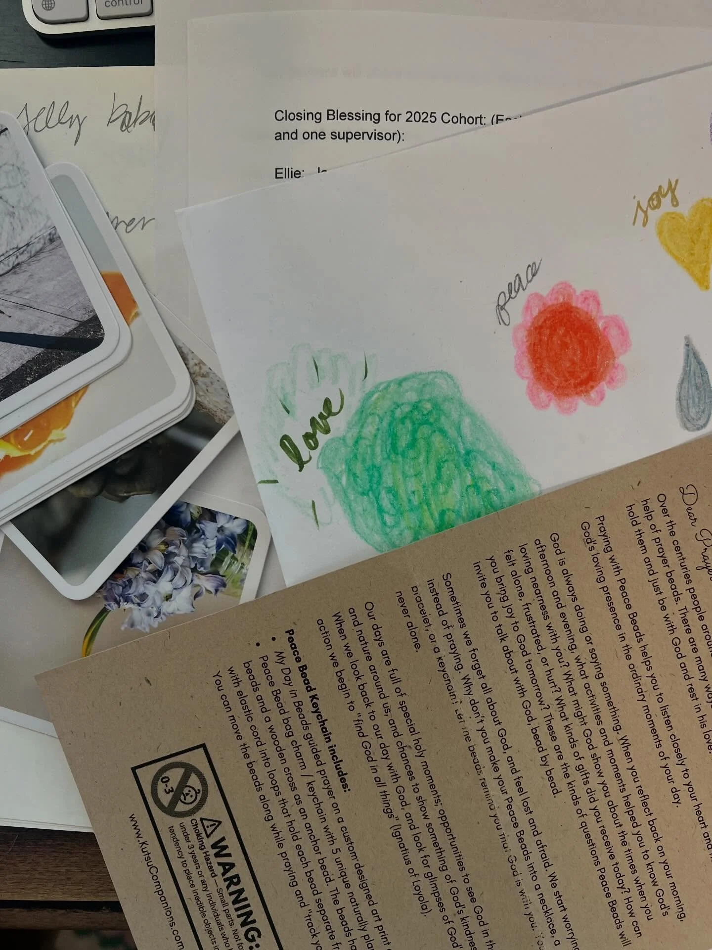 Today was our final meeting of the Spiritual Accompaniment with Children class. It was such a joy to help an incredible group of people learn to listen with children, hearing their stories of experiencing God, of loves, joys, worries, and questions. 