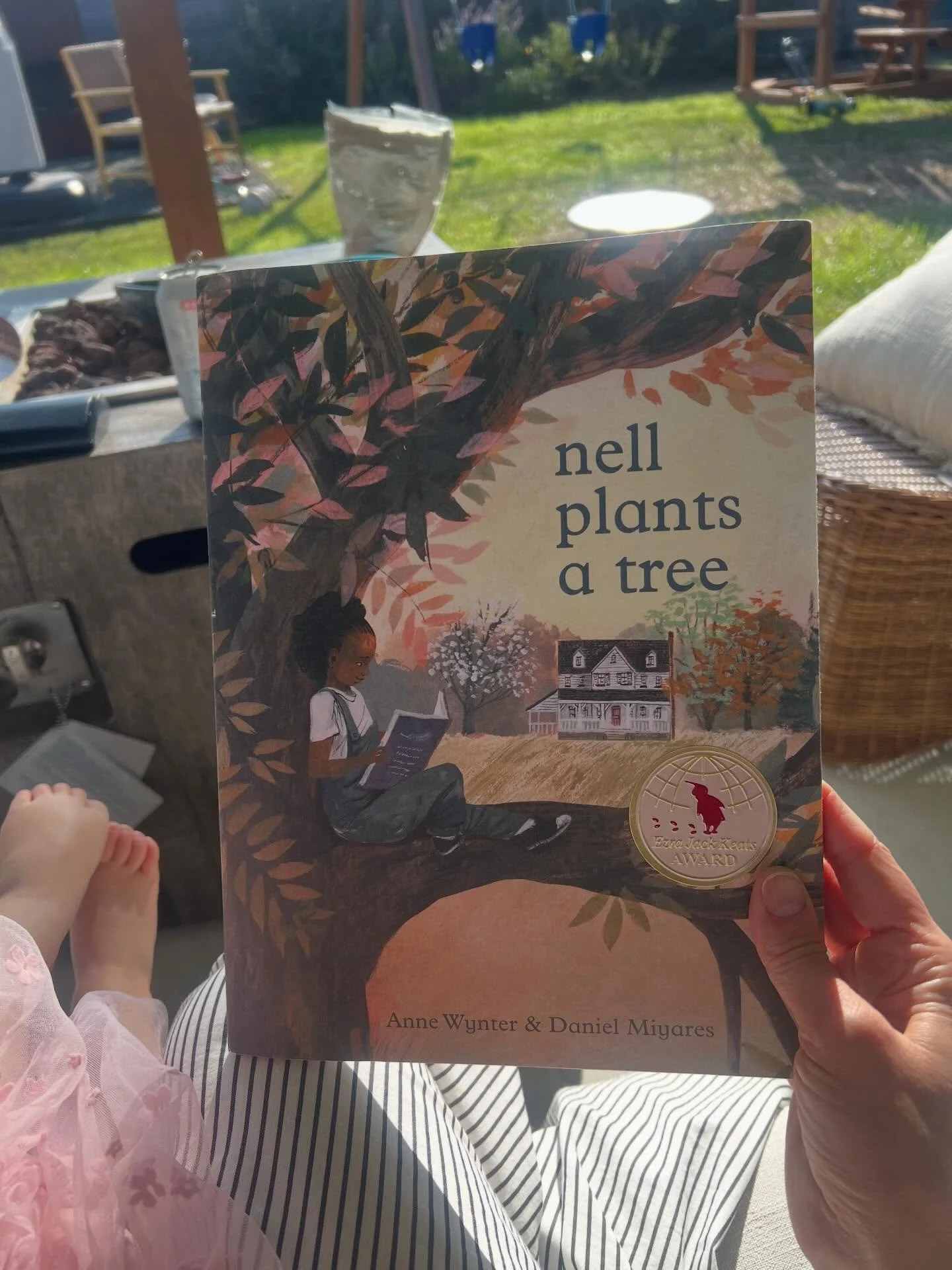 Our new book for our first Wednesdays with Amma for 2026 was a huge success!  Such a beautiful story of a tree, its loving origin, and a family over generations. We all loved it. 

And, fittingly, we worked on breaking up the ground to plant the Chri