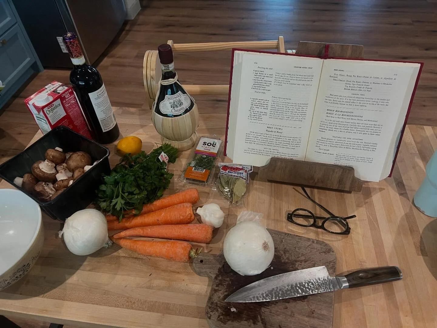 Also, taught the twins to say the name of this dish in our beat Julia Child accent.