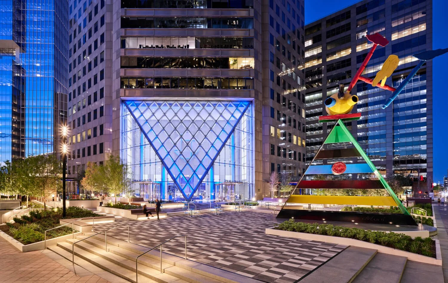 Personage and Birds by Joan Miró