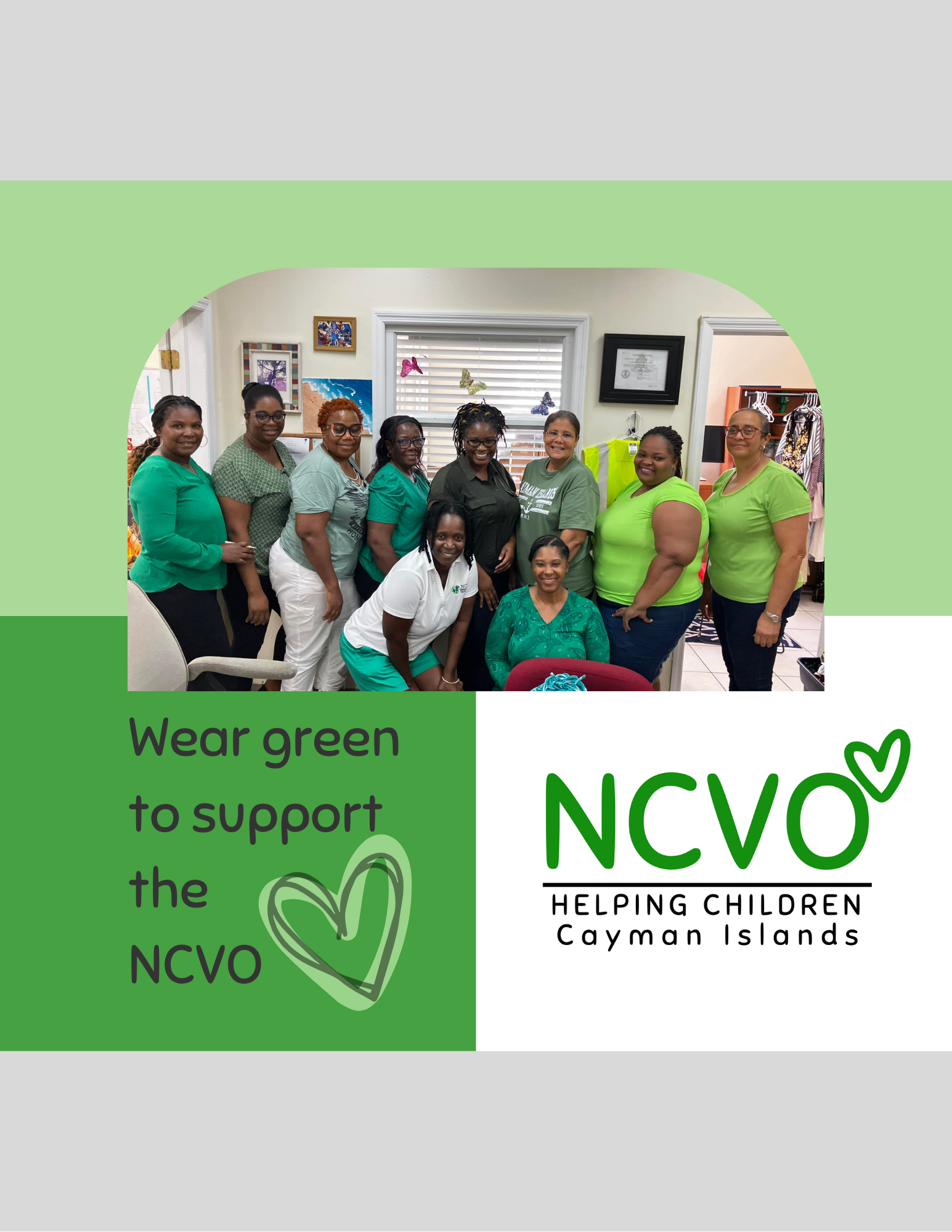 Wear green to support the NCVO
