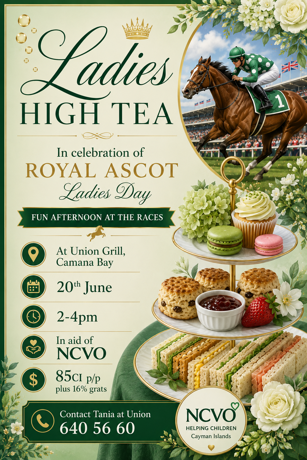 Ladies High Tea at Union Grill