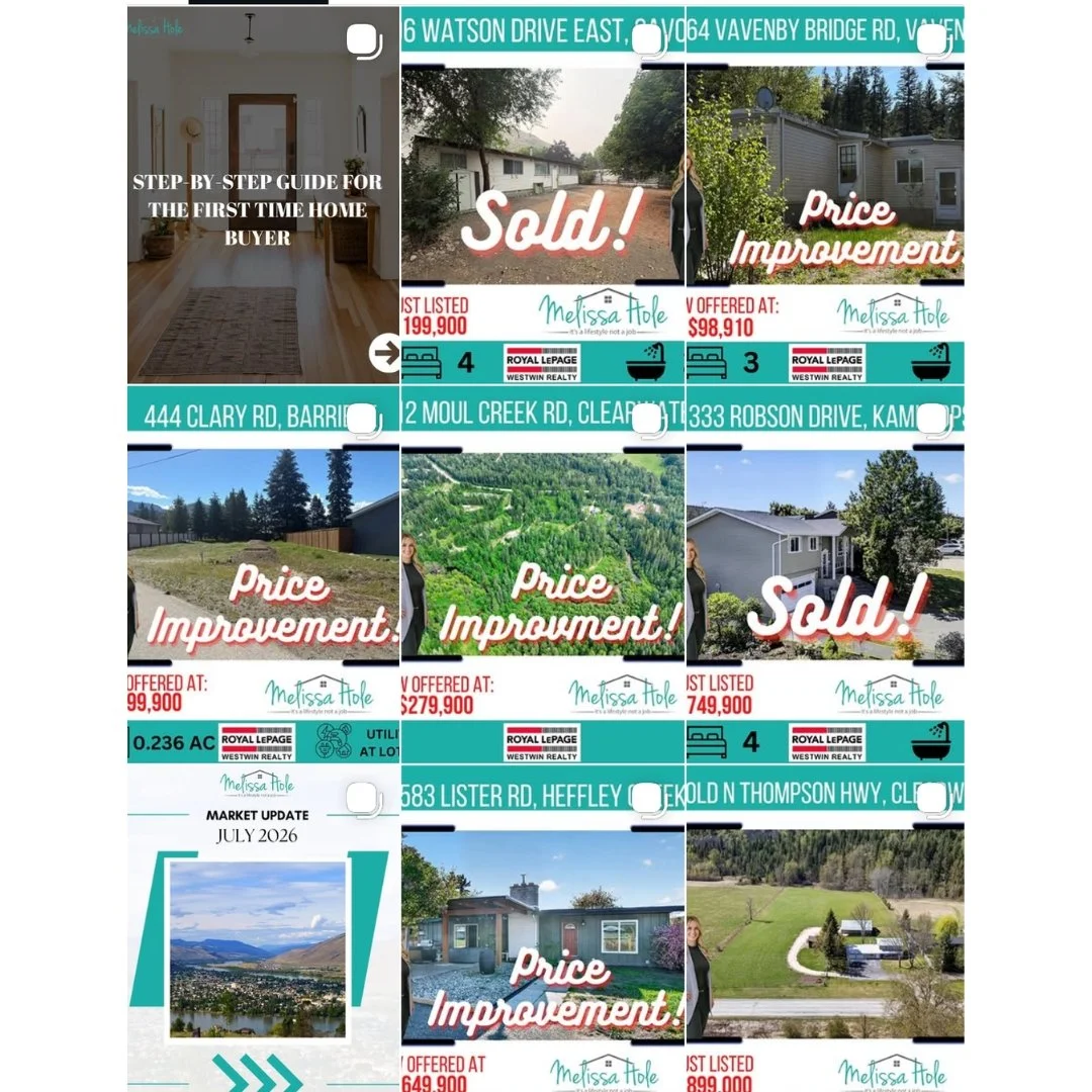 Photo of an Instagram profile previewing 9 posts
