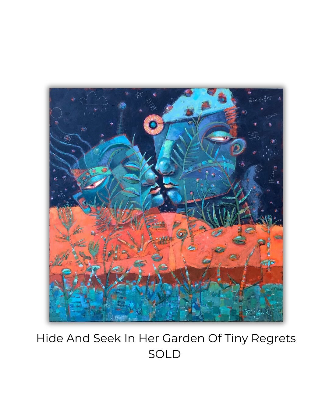 SOLD

Hide And Seek In Her Garden Of Tiny Regrets
24&rdquo; x 24&rdquo;acrylic
mixed media on canvas

Thank you to my longtime collector, Sandy! Thrilled that this piece will be joining your collection!

There&rsquo;s plenty more on my website: brend