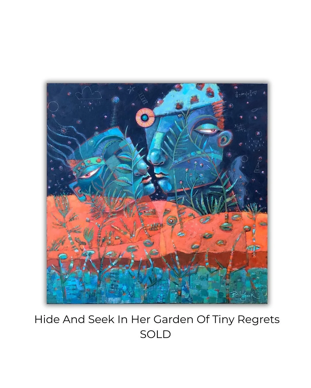 SOLD

Hide And Seek In Her Garden Of Tiny Regrets
24&rdquo; x 24&rdquo;acrylic
mixed media on canvas

Thank you to my longtime collector, Sandy! Thrilled that this piece will be joining your collection!

There&rsquo;s plenty more on my website: brend