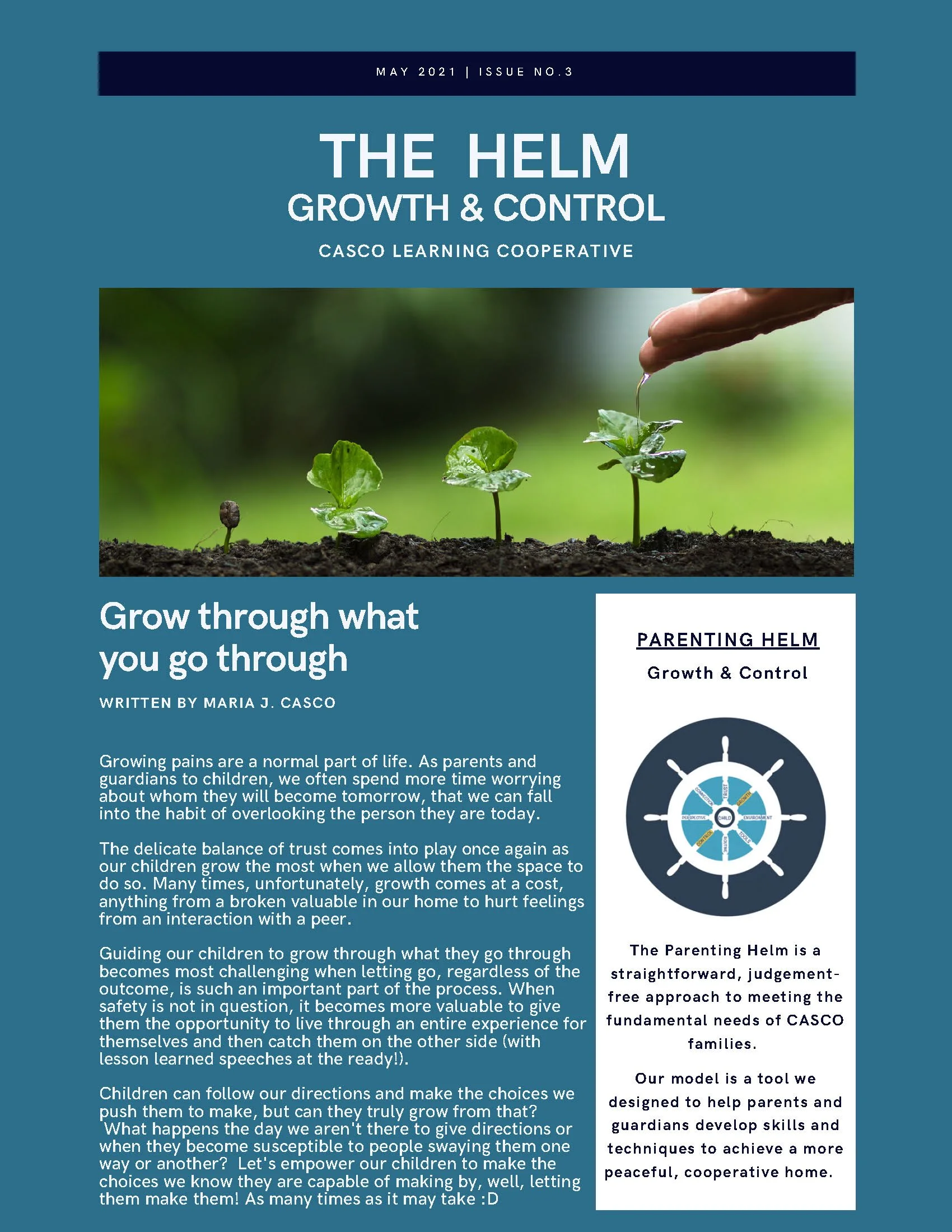 MAY 2021: GROWTH &amp; CONTROL