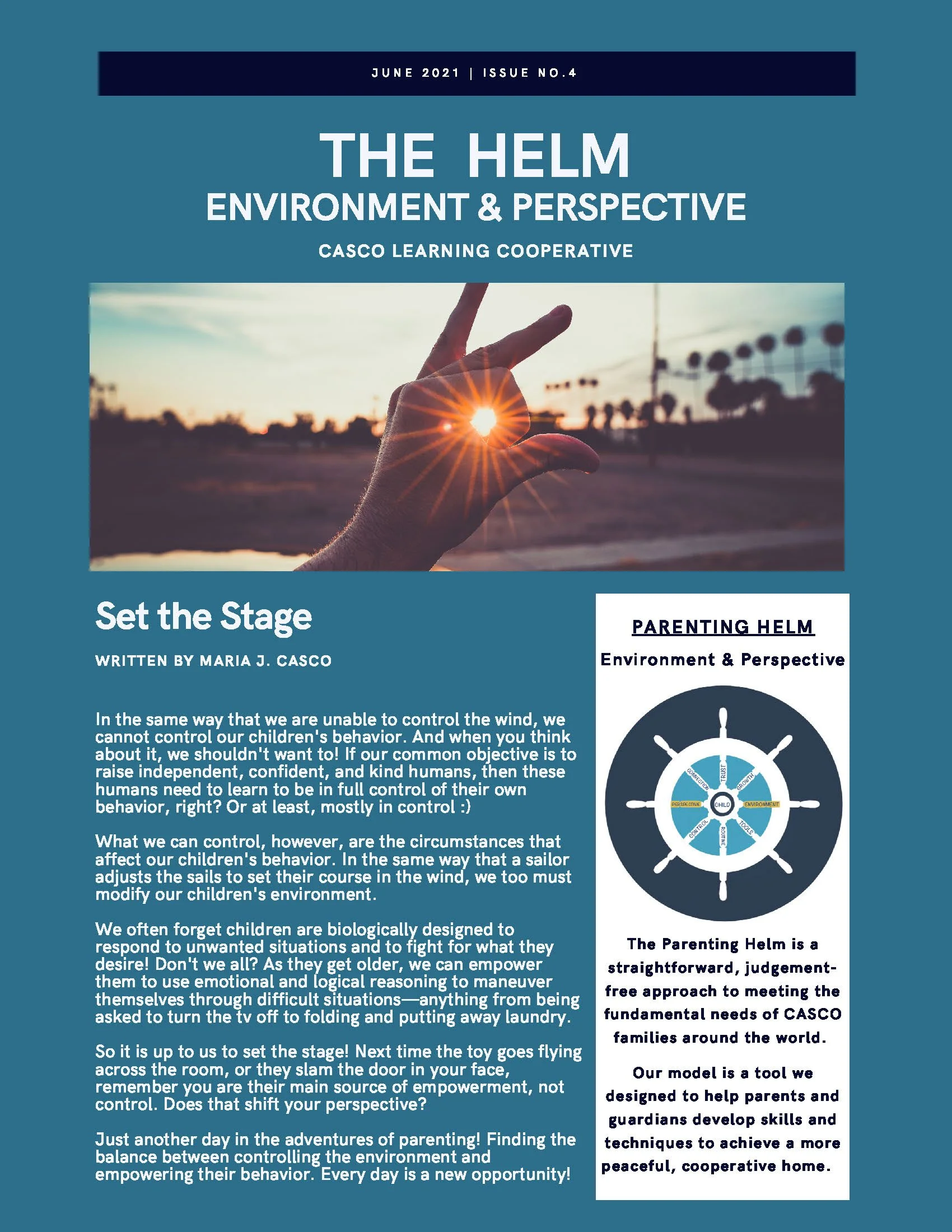 JUNE 2021: ENVIRONMENT &amp; PERSPECTIVE