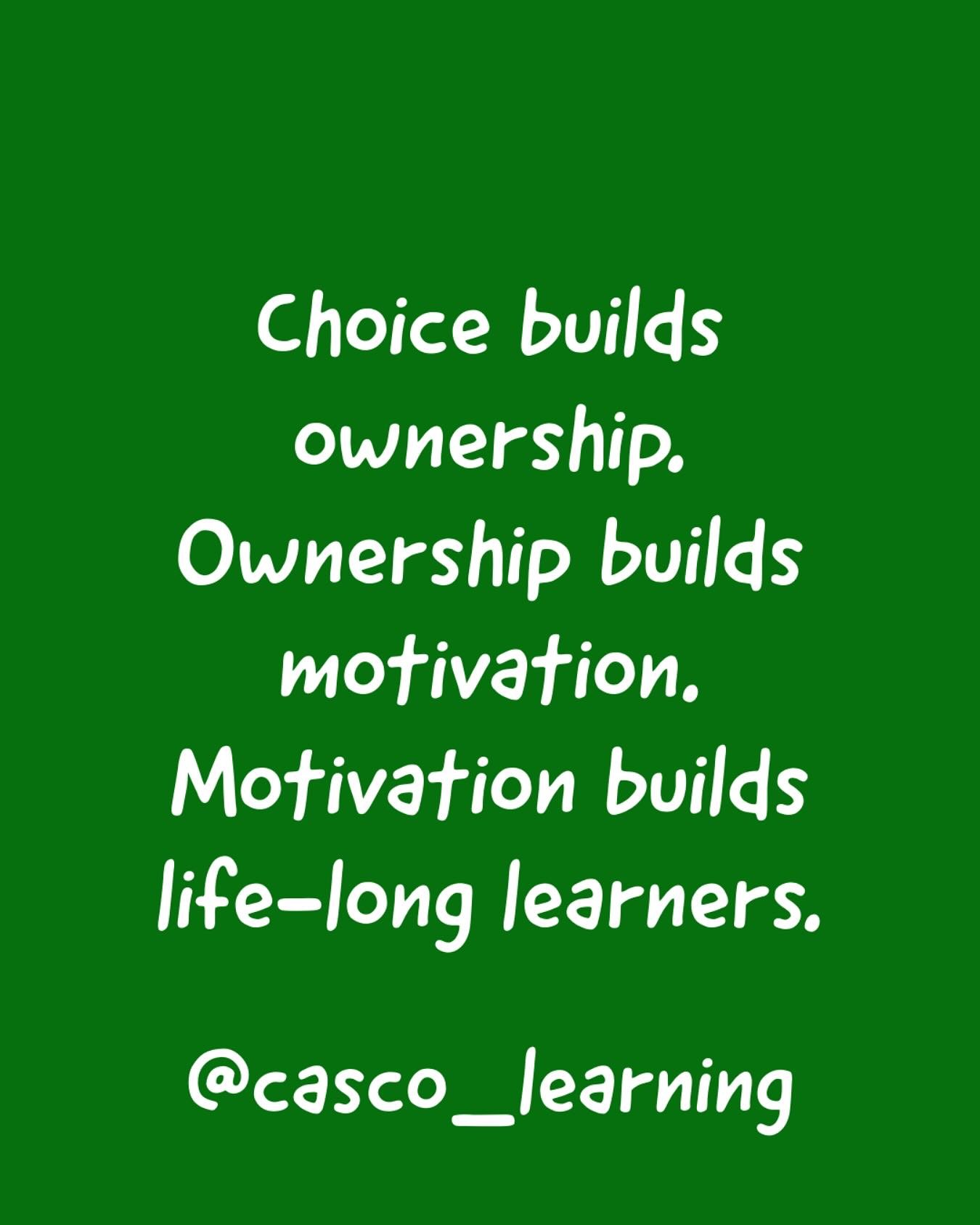 Yes &mdash; it is that simple. But simplicity doesn&rsquo;t mean easy.

The environment must be thoughtfully prepared. Educators must be trained to guide and observe, and with choice comes great responsibility! 

It&rsquo;s a delicate dance, but it f