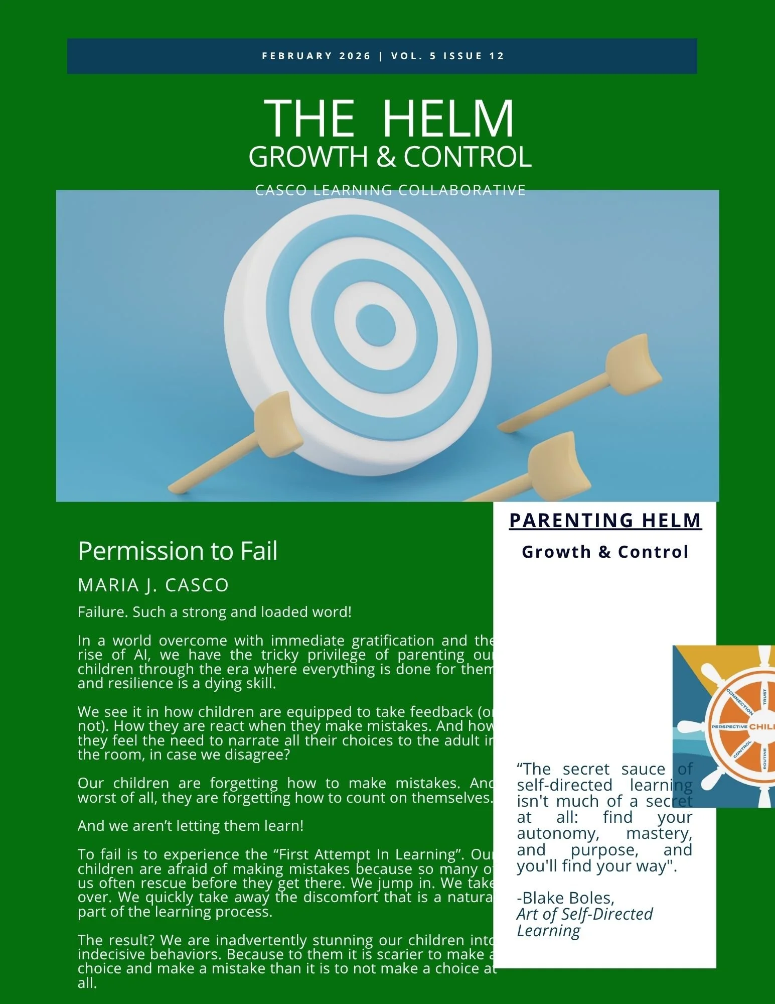 February: Permission to fail