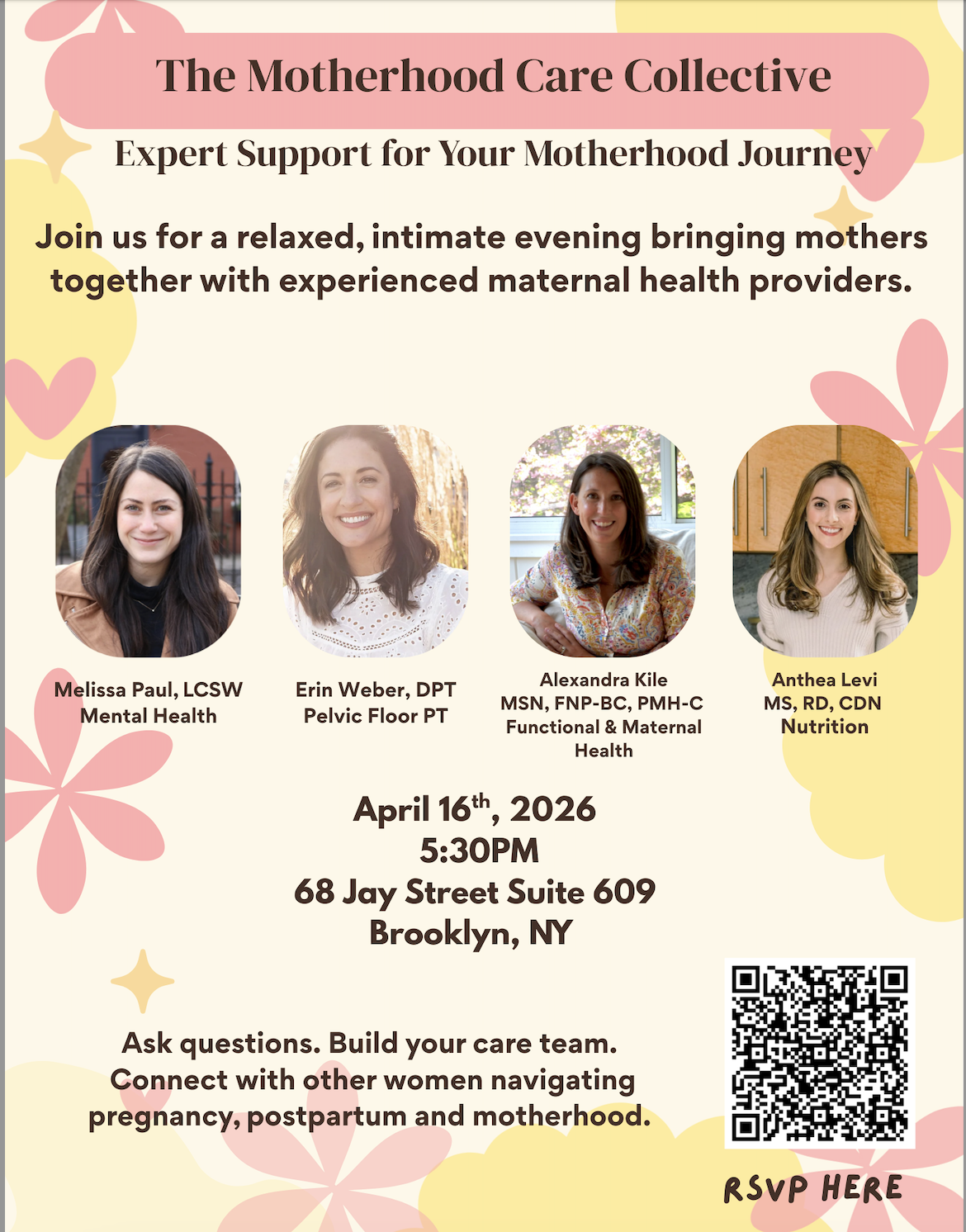 Motherhood Care Collective: A Space for New Mom's to connect. 