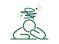 Anxiety and Depression Button 