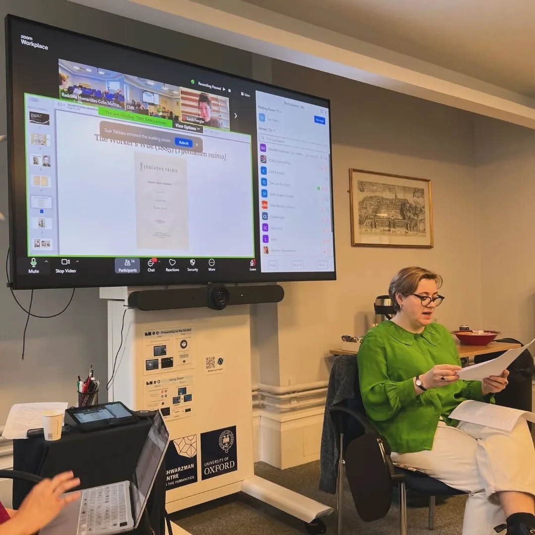 🌷Spring updates!🌷Here are some things I&rsquo;ve done in the last couple of months and some things that I have coming up:
1. In February I was invited to give a lecture about Minna Canth&rsquo;s revolutionary drama for the Scandinavian Studies netw