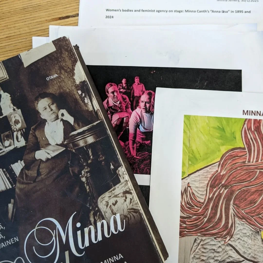 ✨ Having a busy start of 2025 doing lots of very fun and exciting things! Here are some that I&rsquo;ve done so far, and some that are upcoming or in-progress ✨
1. A couple of weeks ago I had the pleasure of speaking about Minna Canth&rsquo;s &lsquo;