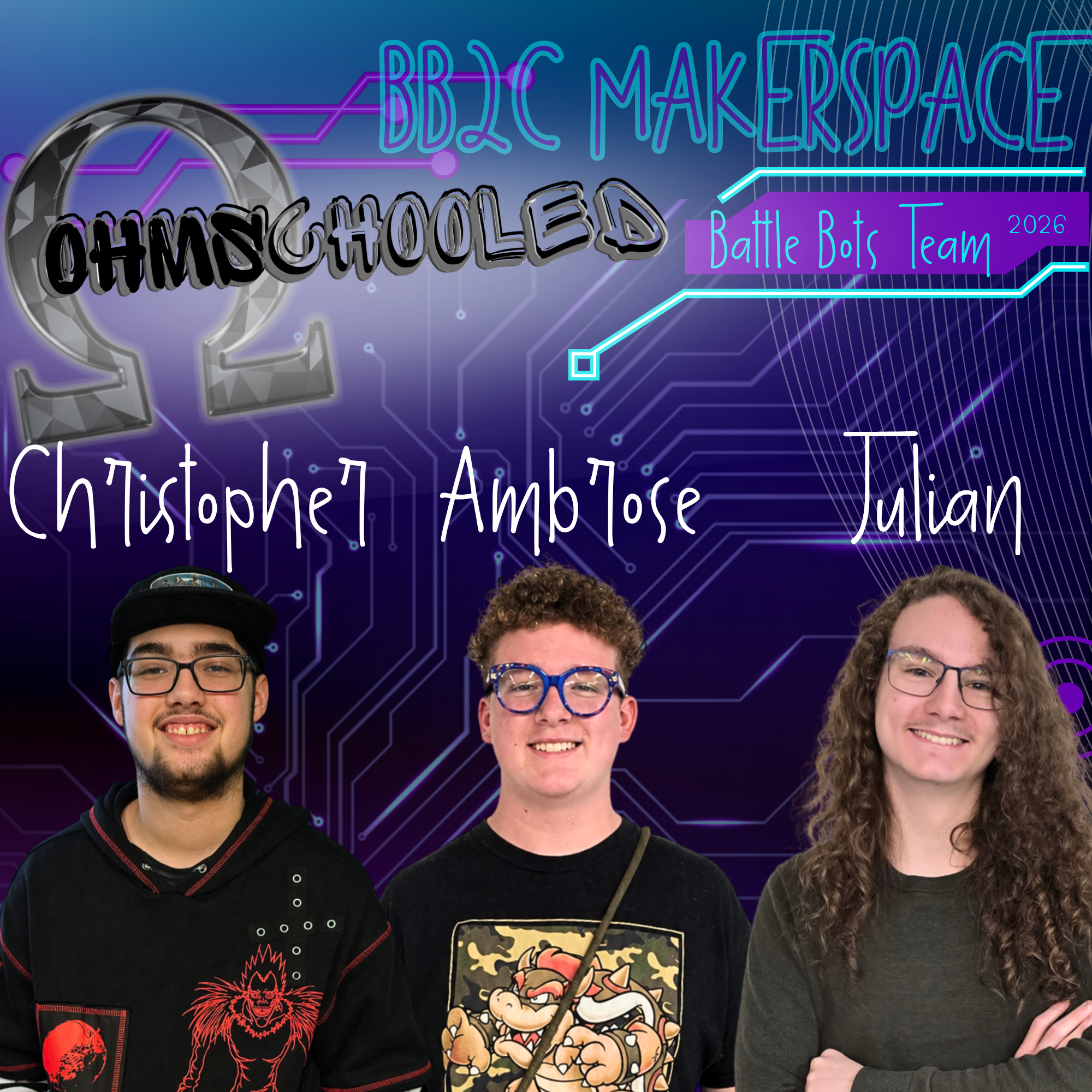 ‘OhmSchooled’ Battle Bots Team Dominates Competition, Fosters Community  