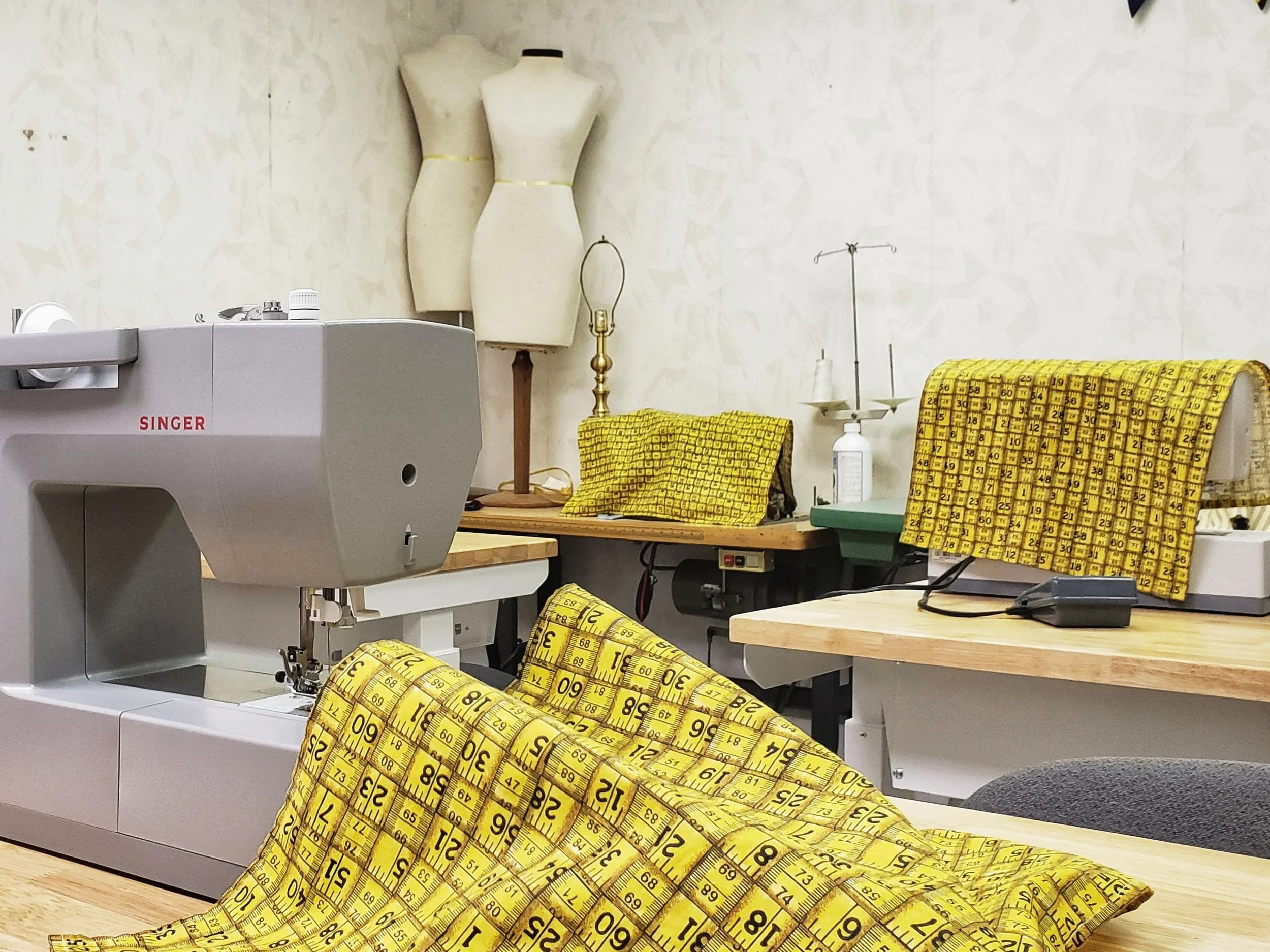 A picture of our Fiber Art Space