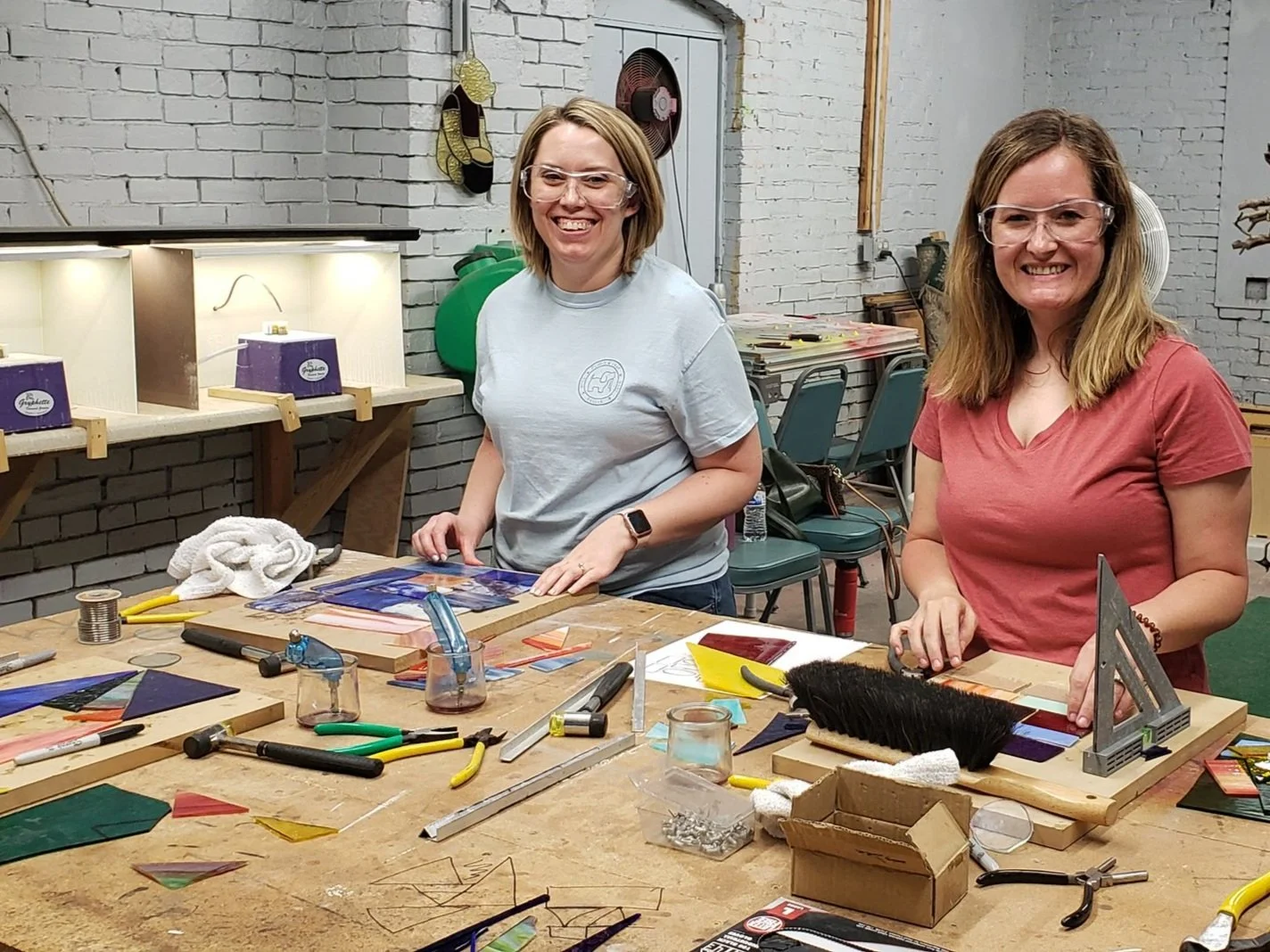 A picture of our Stained Glass Space