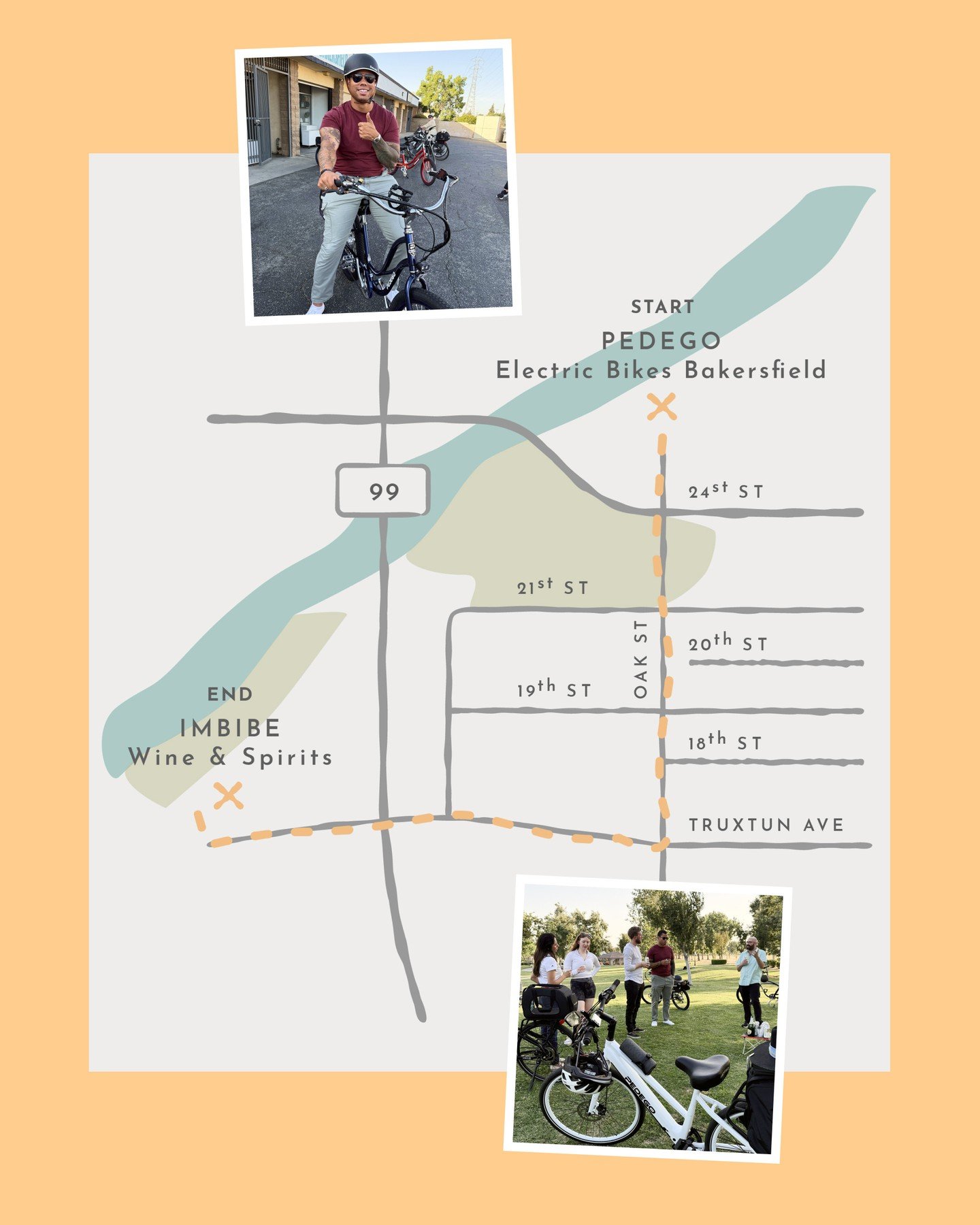 We had a blast hosting our e-bike group ride starting at Pedego and ending at Imbibe! Residents cruised the neighborhood and ended the ride with pizza and good vibes! Thanks to everyone who joined us; this is what community living is all about!