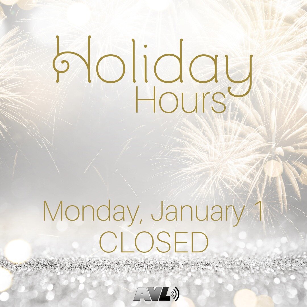 ✨ Holiday Hours ✨

In observance of New Year's Day, our offices will be closed on Monday, January 1st. Make sure to call us today for any last-minute event or rental needs!