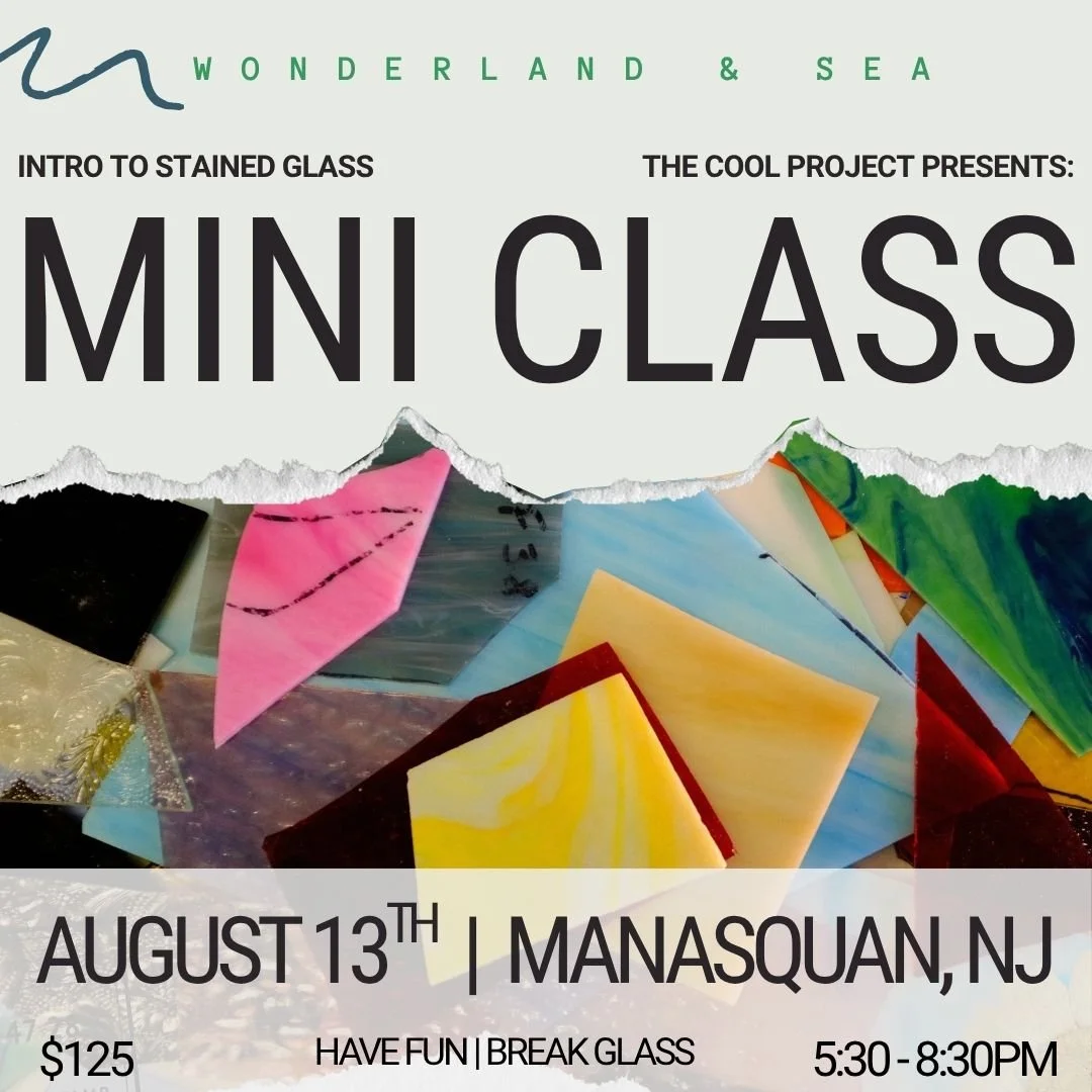 Intro to STAINED GLASS w/ TCP Glass
